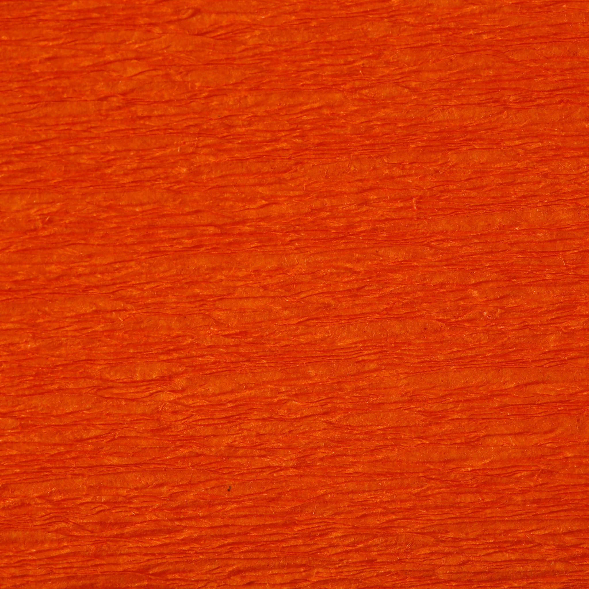 CLAIREFONTAINE Kreppband Krepppapier, Pack. 10 Bogen gefaltet 2mx0,50m Orange 901058C Krepppapier