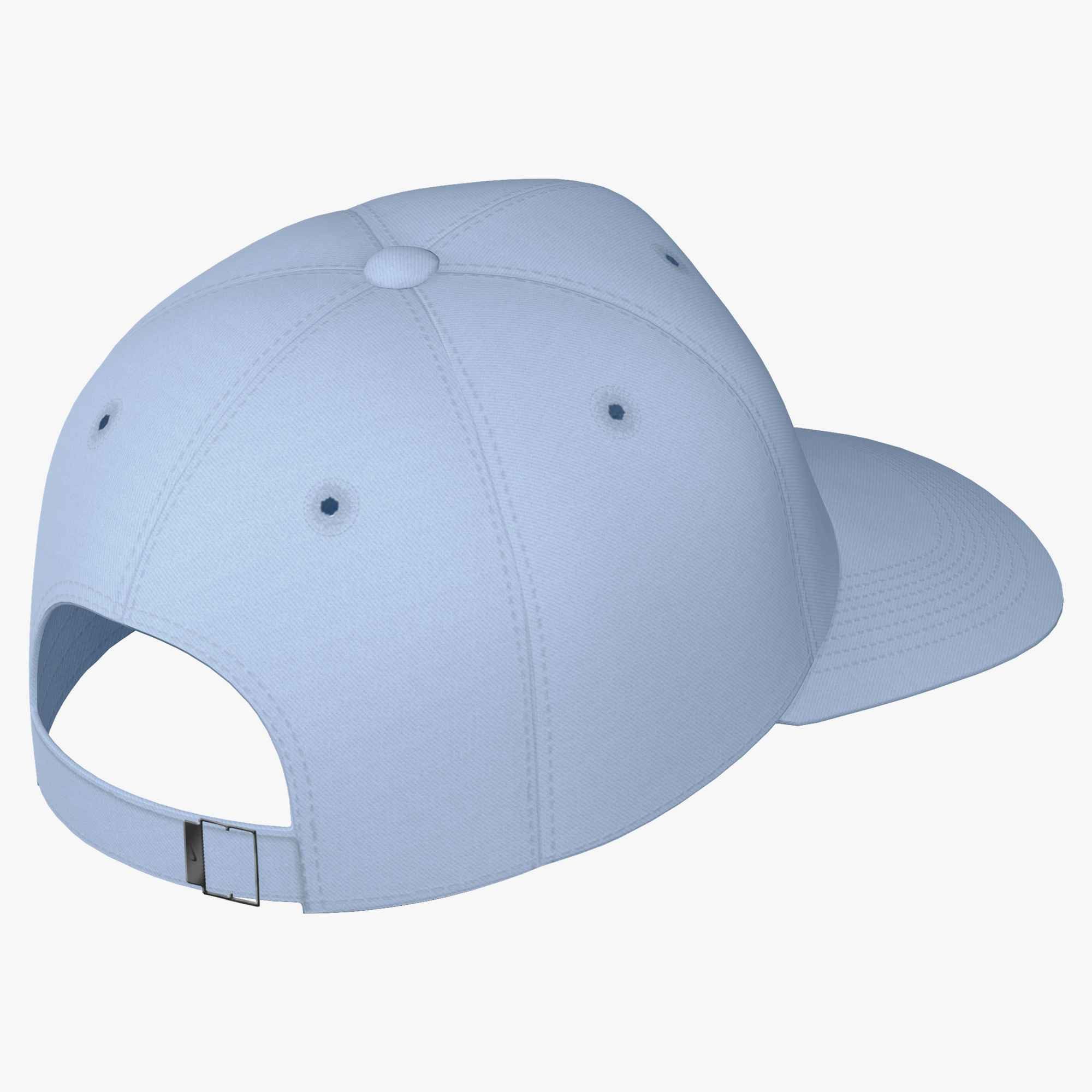 Nike Sportswear Baseball Cap U NK CLUB CAP U CB SM SWSH L mittelhohe Baseball Cap, mit vorgebogenem Schirm, aus glattem Twill
