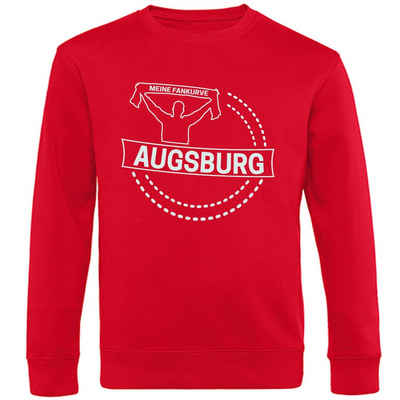 multifanshop Sweatshirt Augsburg - Meine Fankurve - Pullover