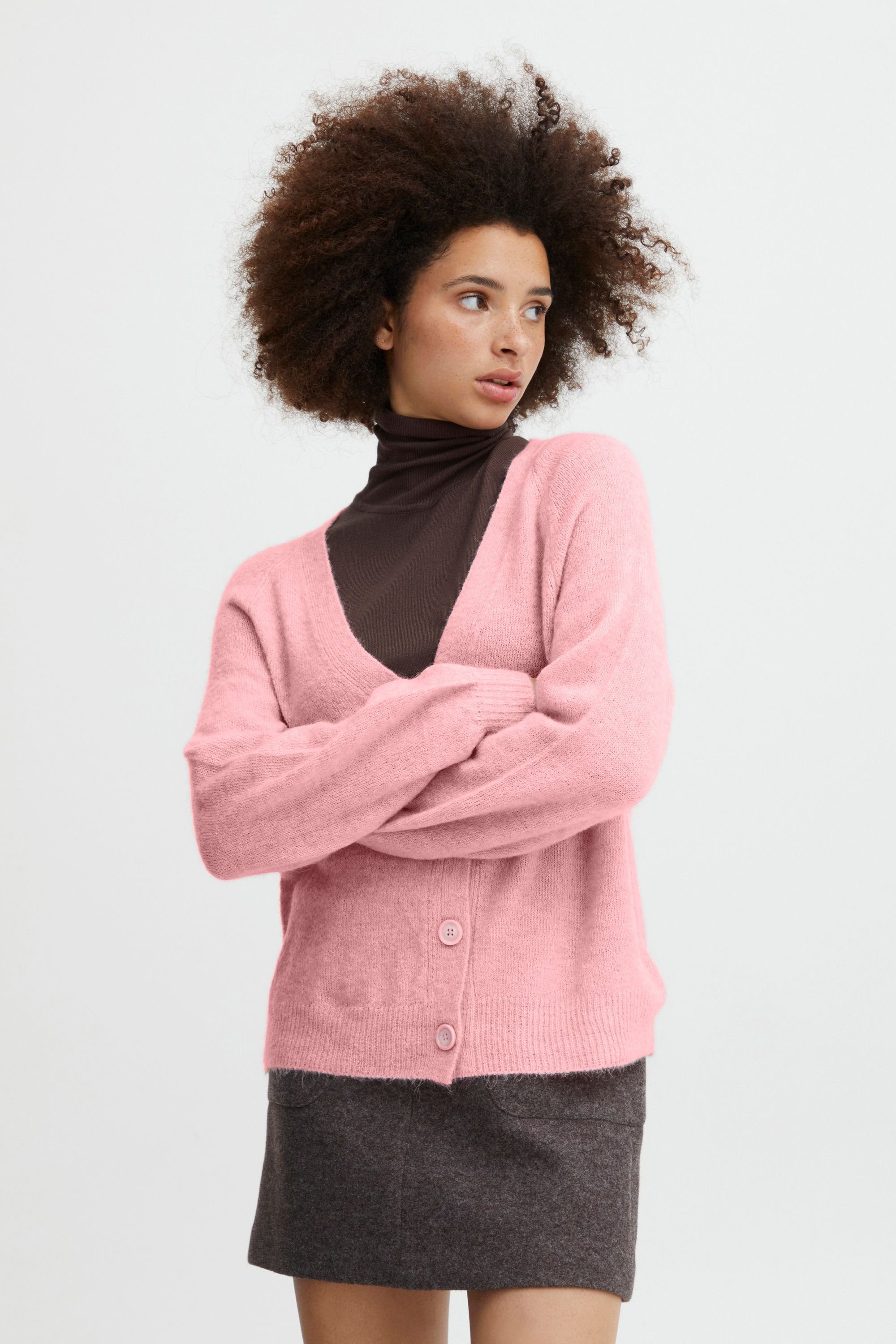 Ichi Strickjacke IHKAMARA CA3 20116948 Pink Nectar (142305)