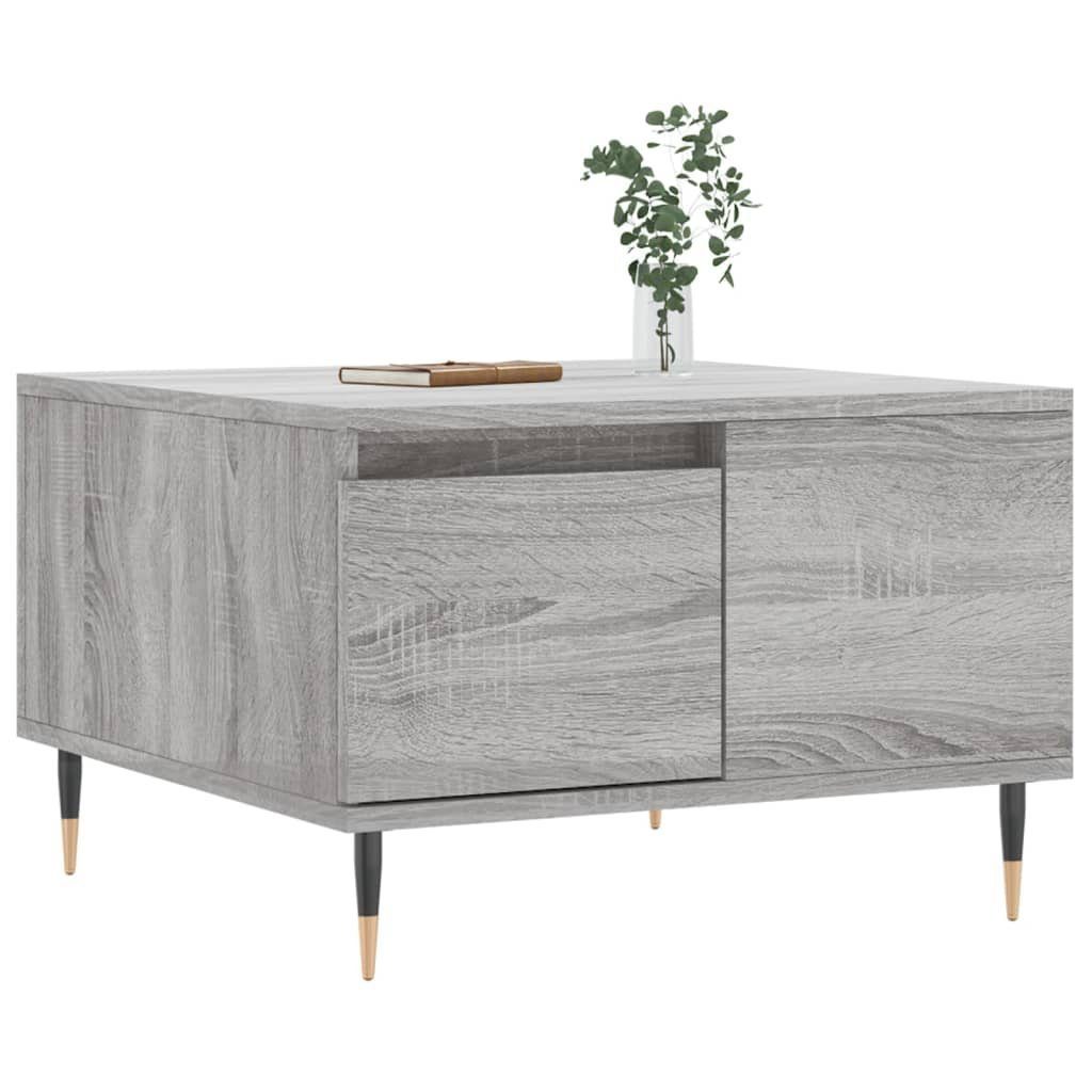 Couchtisch vidaXL | Sonoma Sonoma (1-St) Grau Sonoma Grau Grau 55x55x36,5 Couchtisch Holzwerkstoff cm