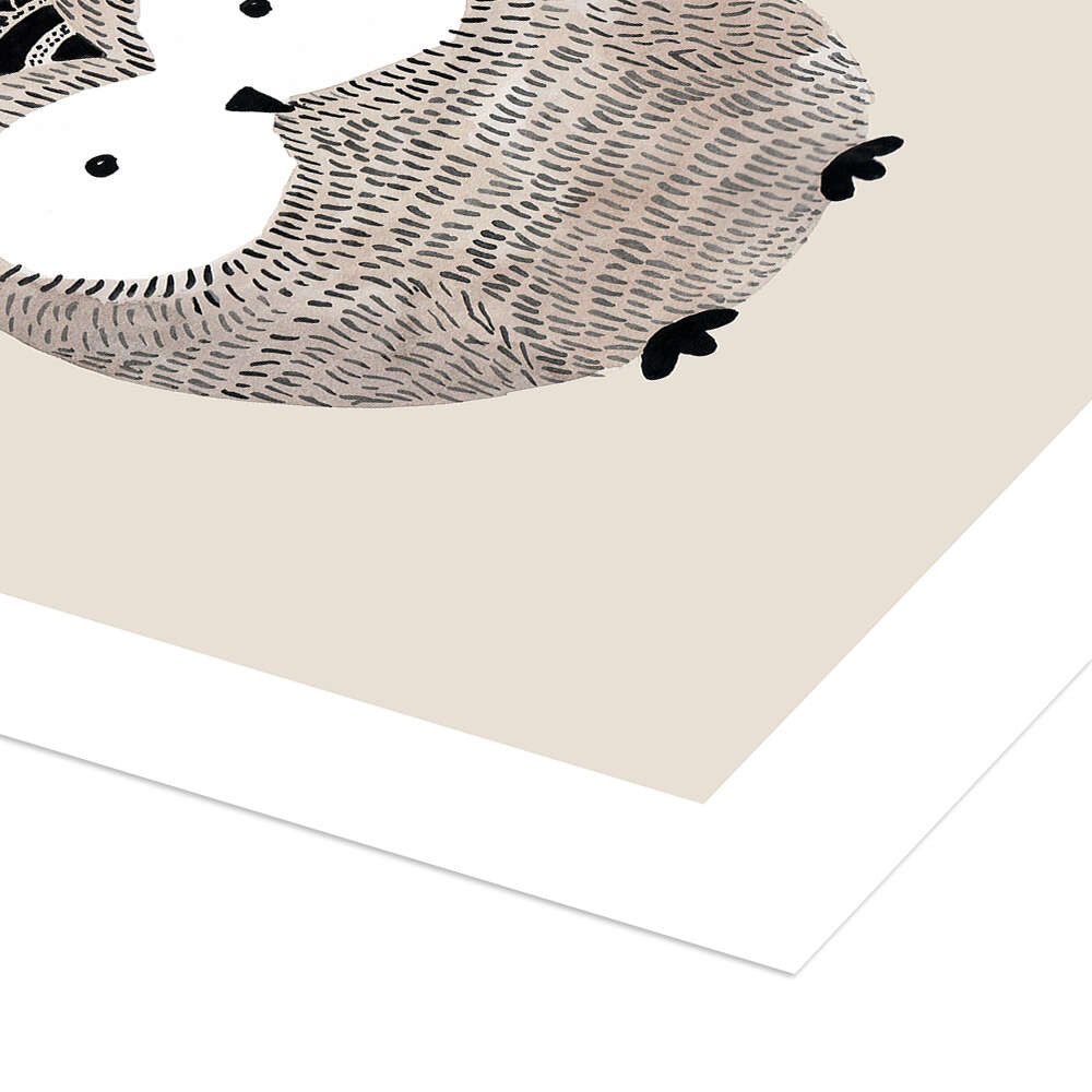 Posterlounge Wandbild Eule, Mantika Studio, erhältlich als Poster, Leinwandbild, Wandsticker oder Acrylglasbild