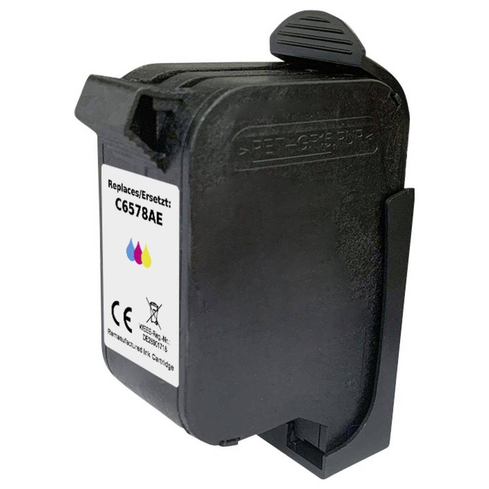 Renkforce Druckerpatrone ersetzt HP 78, C6578A Kompatibel Cyan, Magenta, Gelb Tintenpatrone