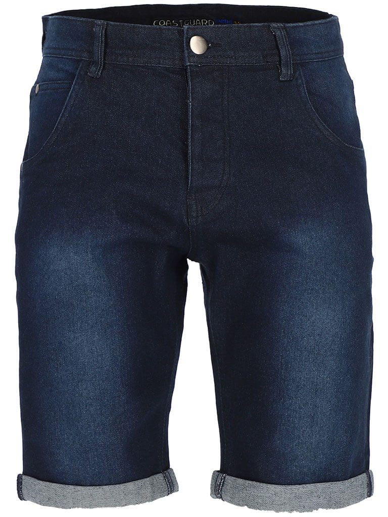 Coastguard Bermudas Herren Bermuda-Jeans mit umgekrempelten Saum im 5-Pocket-Style