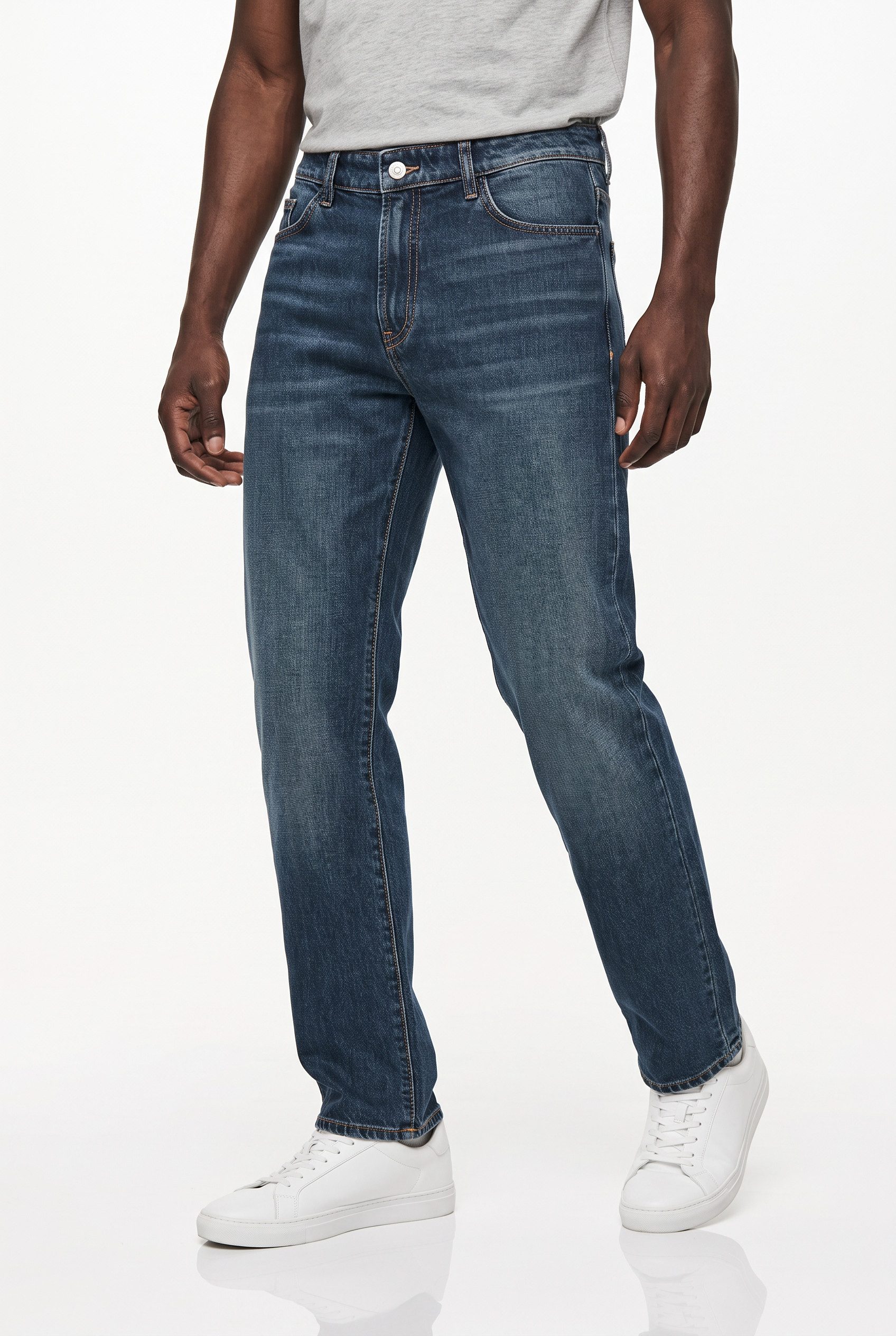 ONLY & SONS Straight-Jeans ONSEDGE STRAIGHT DNM Baumwolle, straight fit