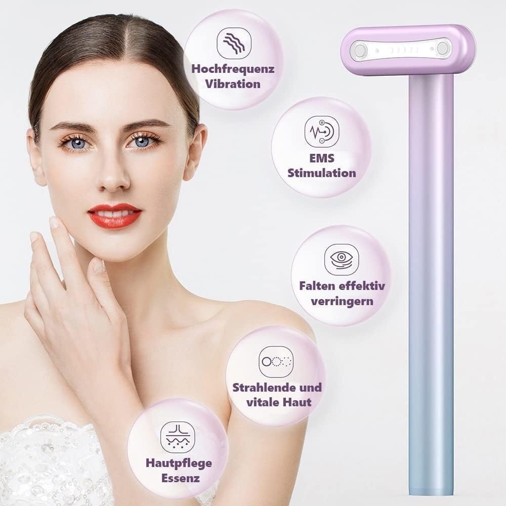 Eye Gesichtsmassagegerät Instrument, Beauty Beauty Kosmetikbehandlungsgerät GLIESE Wand