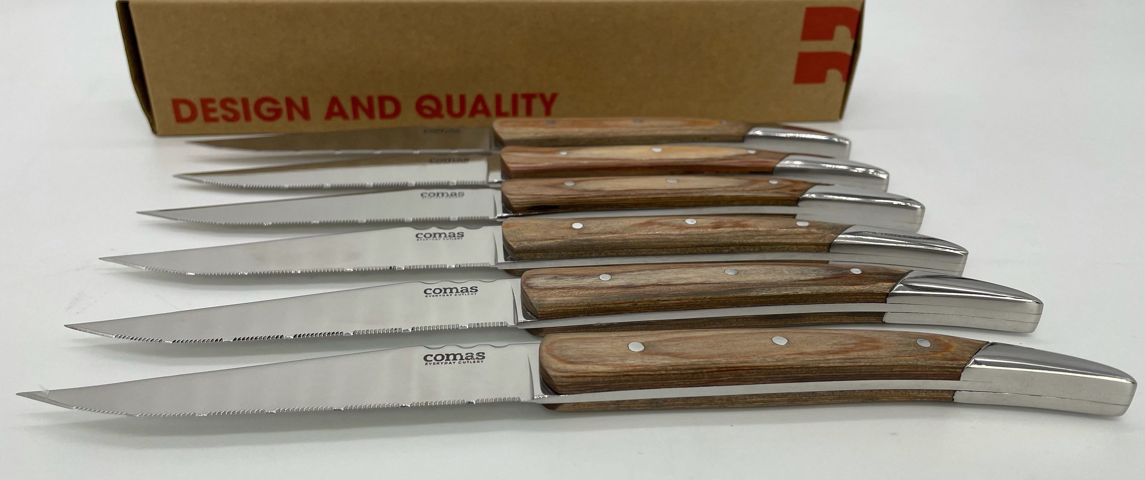 comas Steakmesser Comas STEAKMESSER NICOLAS Chuleteros HQ poliert  (VE: 6)