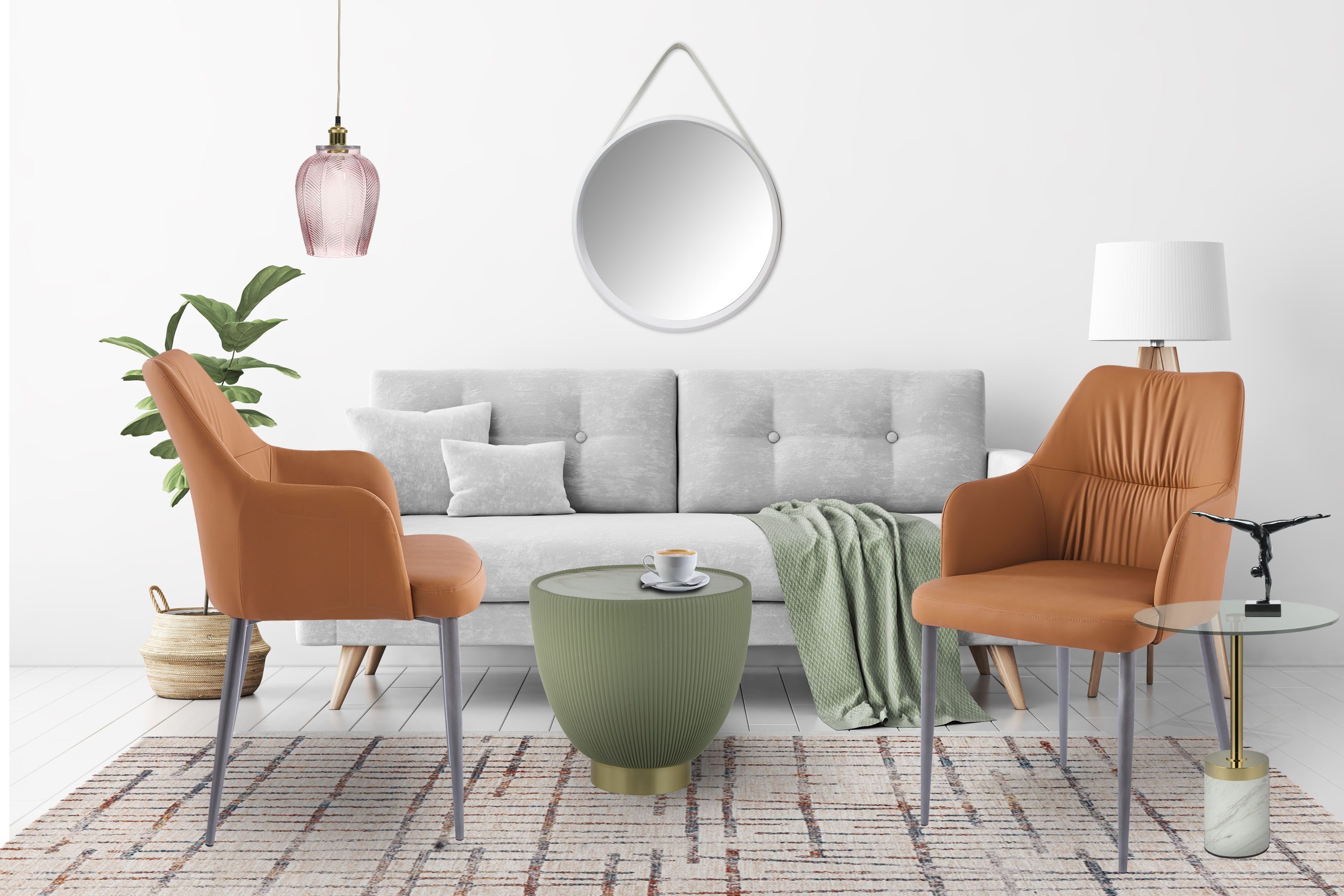 Kayoom Polsterstuhl Stuhl Merit 125 2er-Set, bequemer Sitzkomfort, Handarbeit (Set, 2 St), Bequem gepolstert, mit Armlehne, Handmanufaktur