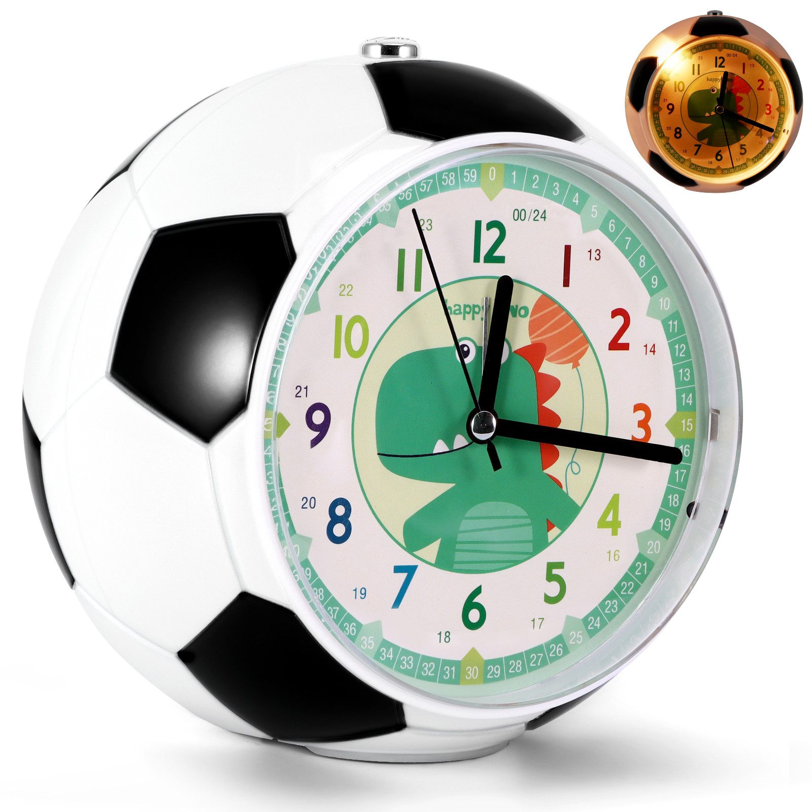 BlingBin Kinderwecker Wecker Kinder Fußball WM Analog Wecker Nachttischuhr günstig online kaufen