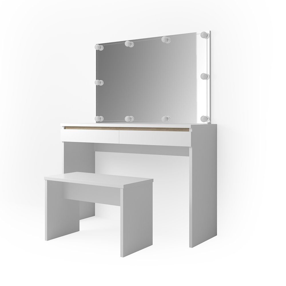 Vicco Schminktisch Emma, Weiß, 120 cm günstig online kaufen