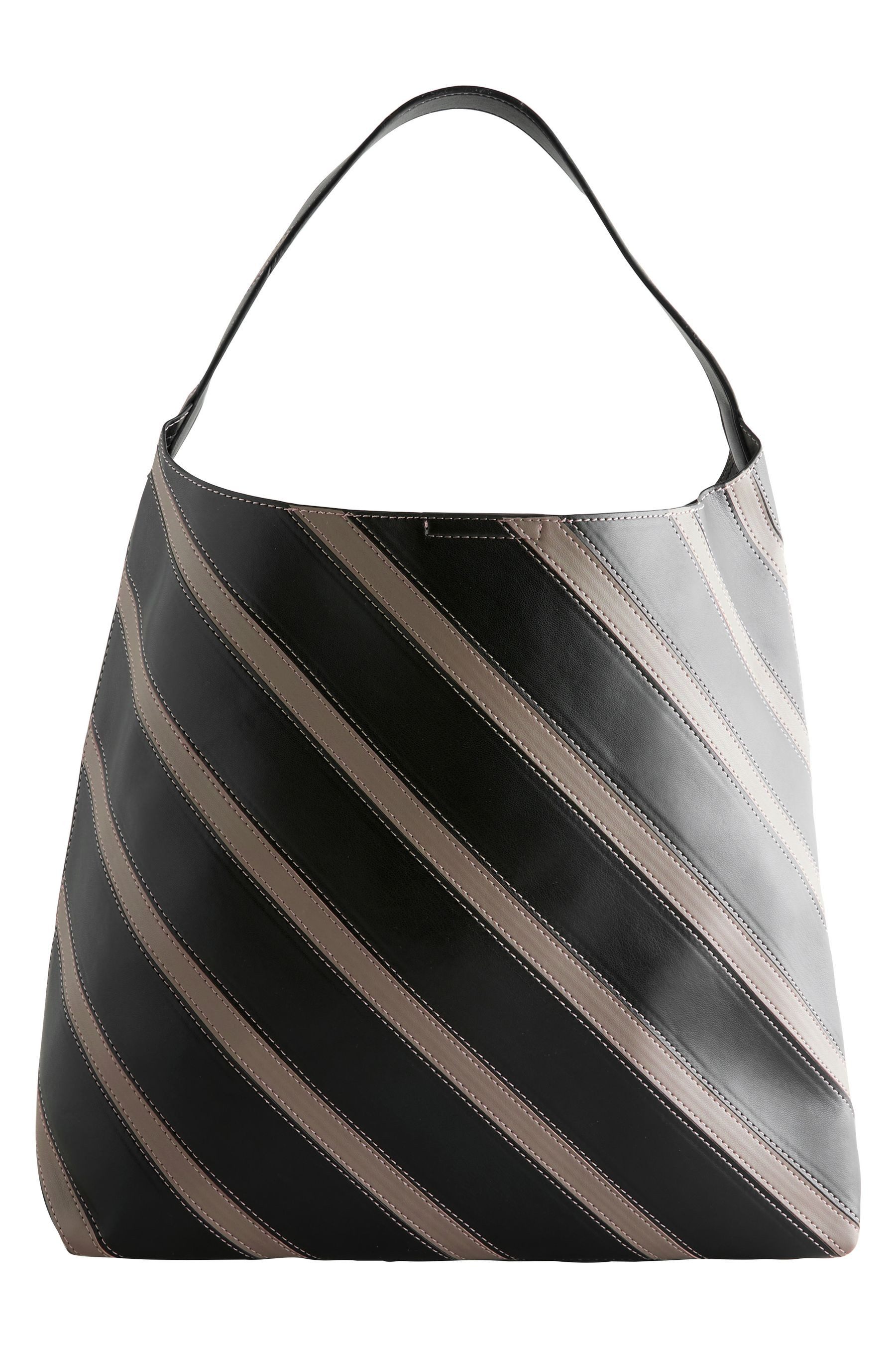 Next Schultertasche Gestreifte Schultertasche (1-tlg)