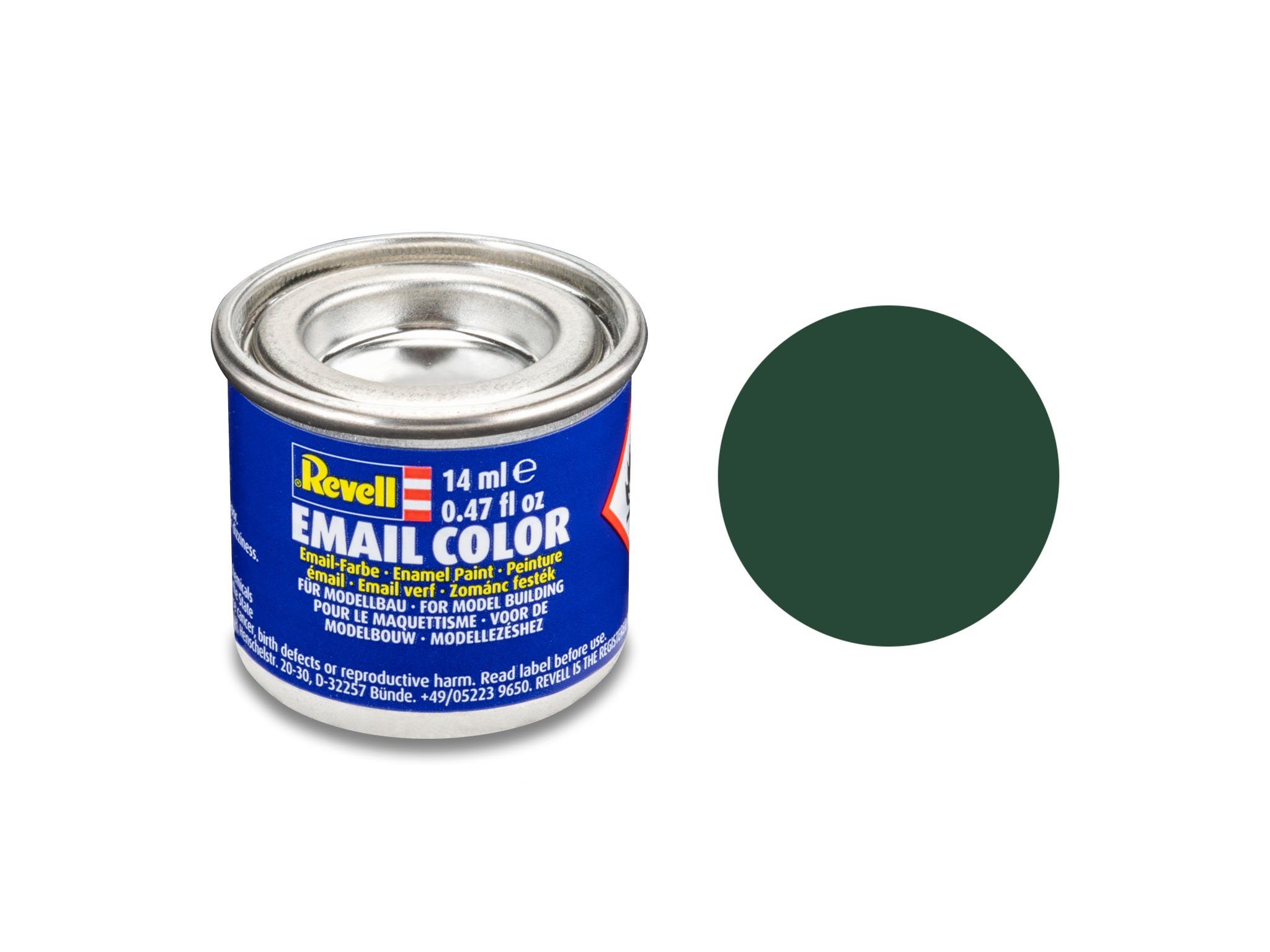 Revell® Modellbausatz Revell 32168 dunkelgrün, matt RAF 14 ml-Dose