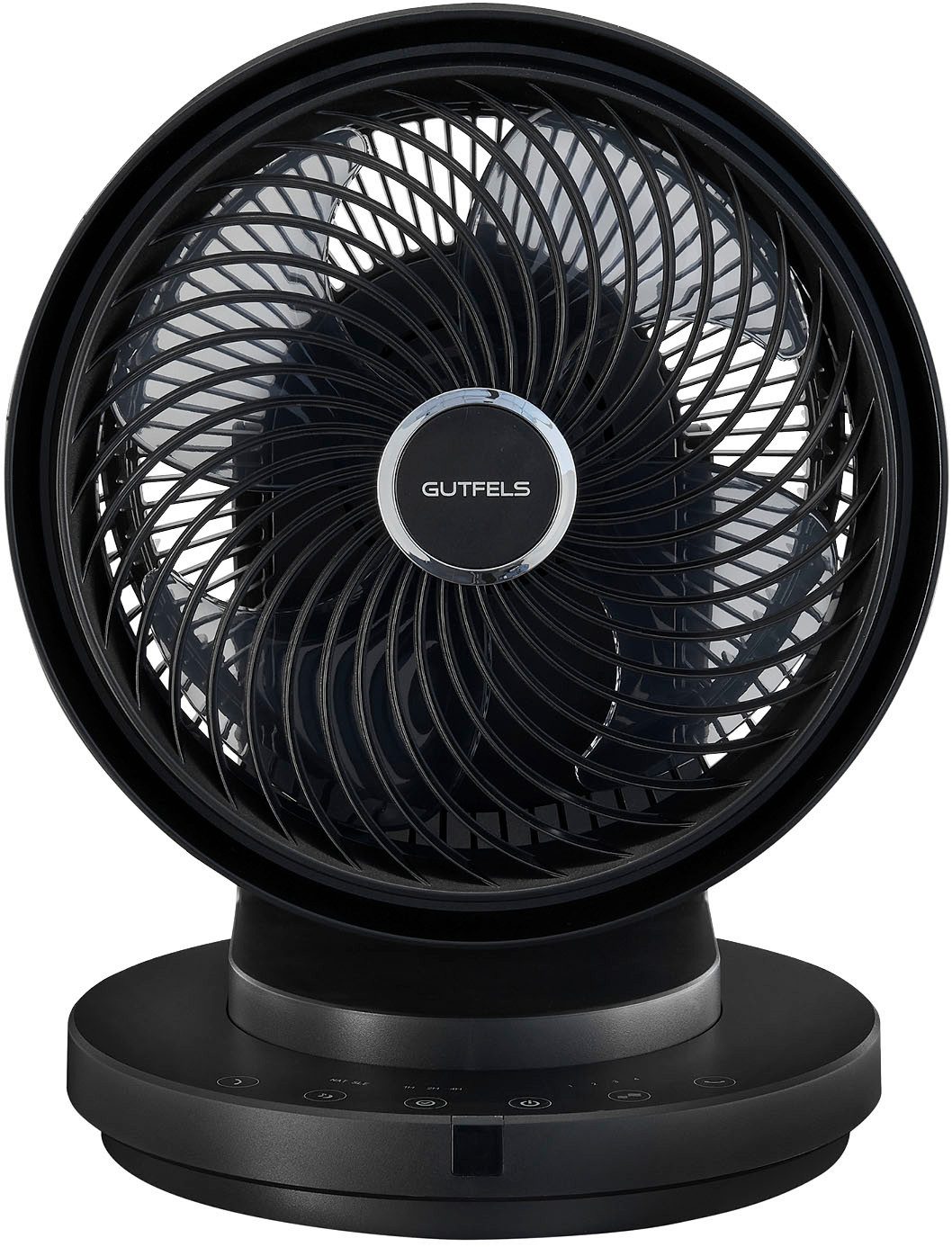 Gutfels Tischventilator VT 66566 sw, LED günstig online kaufen