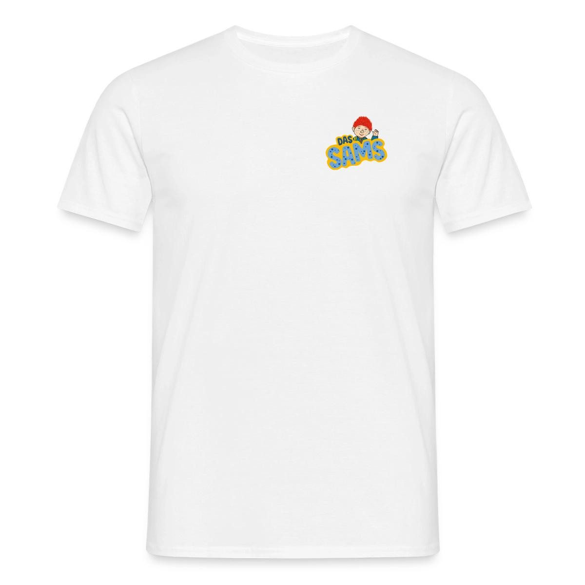 Spreadshirt T-Shirt Das Sams, Logo Mit Winkendem Sams Männer T-Shirt (1-tlg)