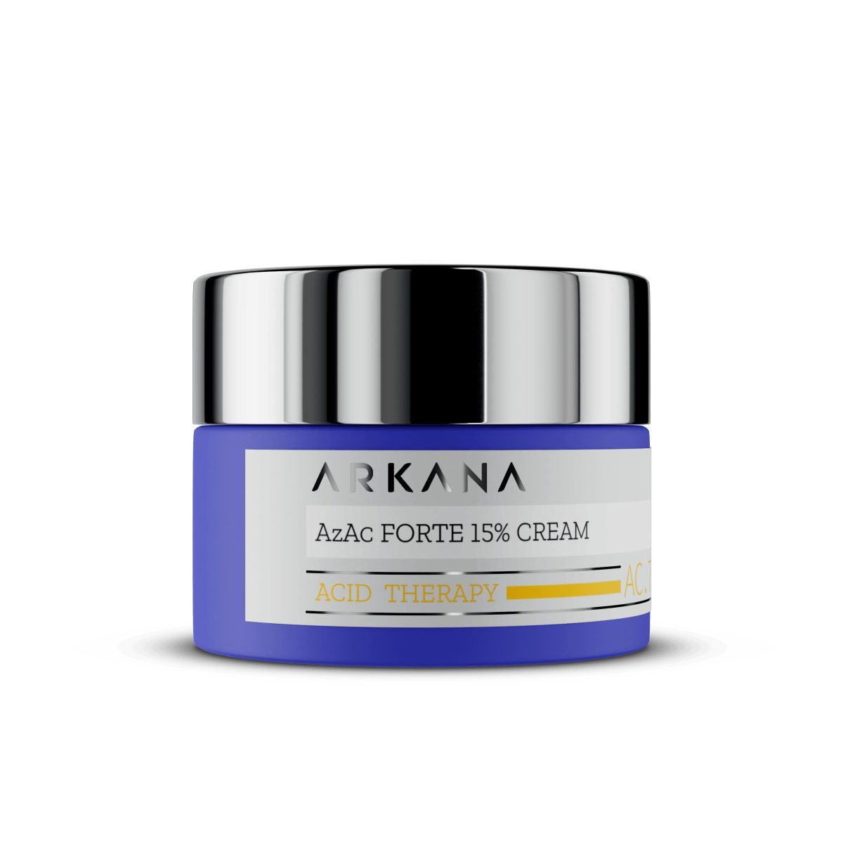Arkana Gesichtspflege AzAc 15% Forte Cream, 15 % Azelainsäure-Komplex, für unreine und zu Seborrhö neigende Haut