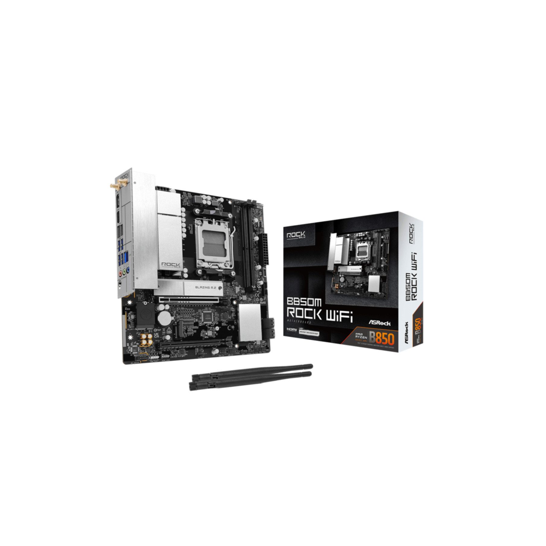 Asrock 90-MXBU70-A0UAYZ Mainboard, Wi-Fi 6E (802.11ax)