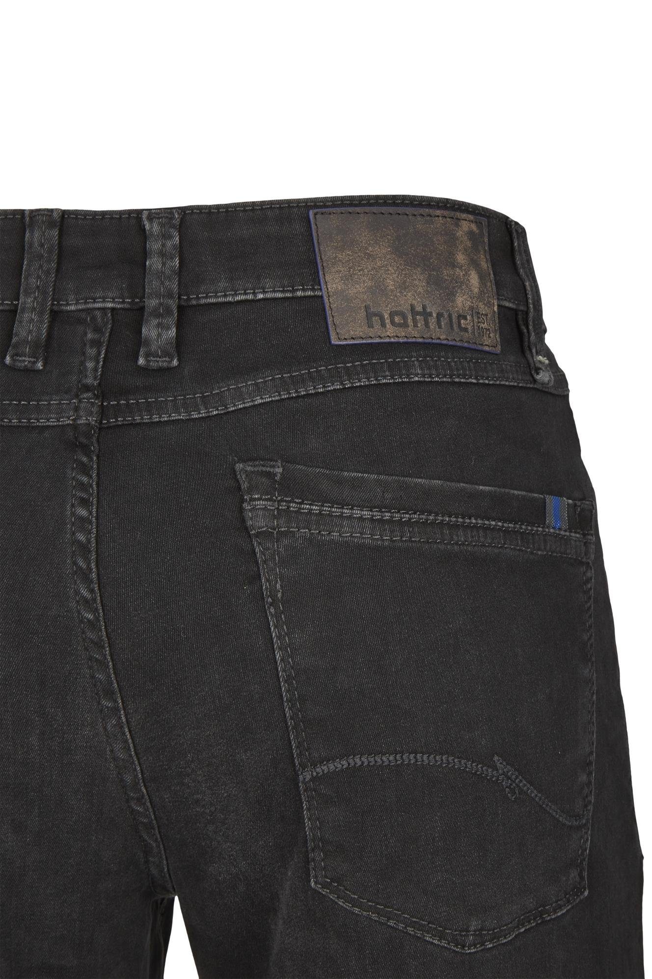 washed 688985 HUNTER HATTRIC 9Y51.08 5-Pocket-Jeans Hattric black out
