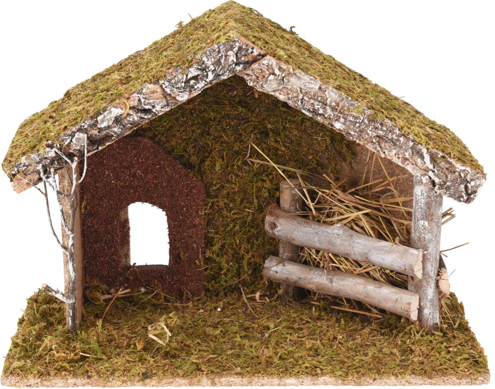 Koopman Krippe Weihnachtskrippe Krippenstall Weihnachtsdeko Dekoration 32x1 günstig online kaufen