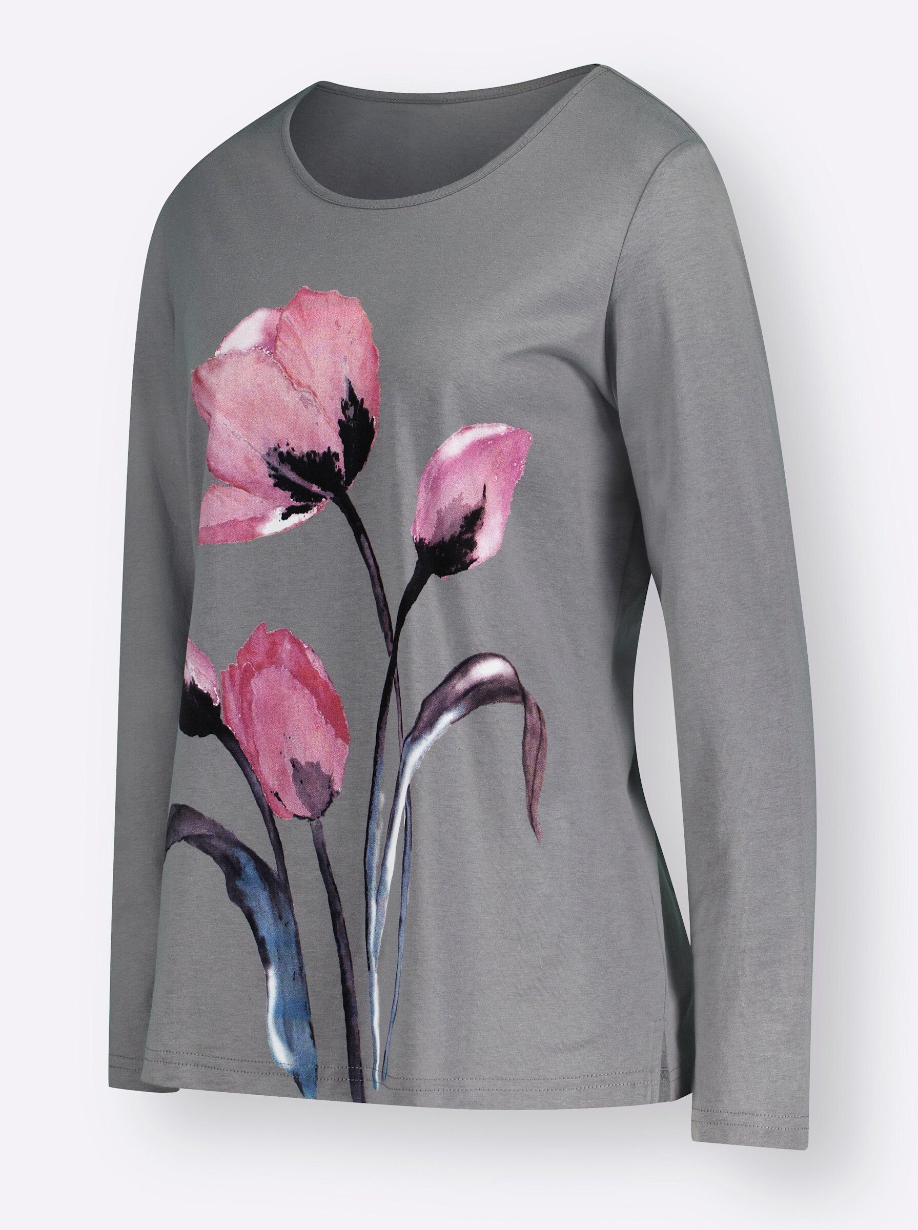 Sieh an! T-Shirt Shirt Langarm