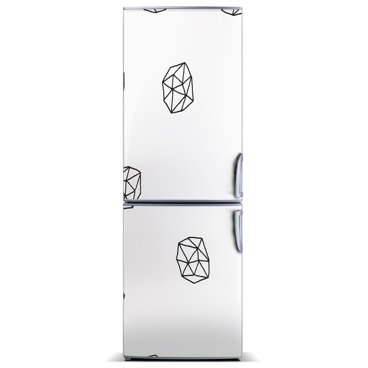 Tulup Magnetfolie Magnetische Aufkleber für Kühlschränke, Moderne Magnetische Dekoration