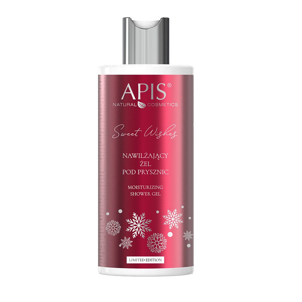 Apis Natural Cosmetics Duschbad APIS SWEET WIHES Feuchtigkeitsspendendes Duschgel, 300 ml