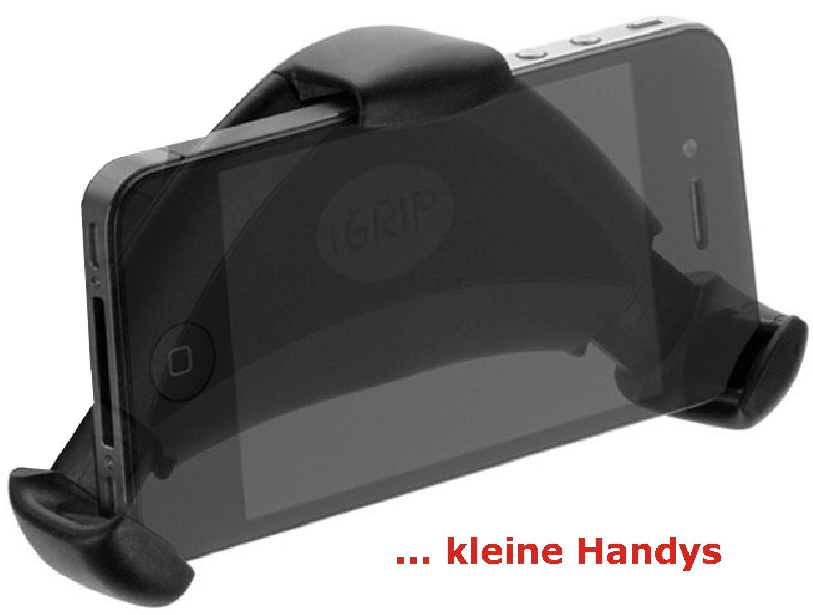 mm Schale Loch 75 - 50 HR GRIP für Halter Breite 4 Smartphone Handy Handy-Halterung Universal