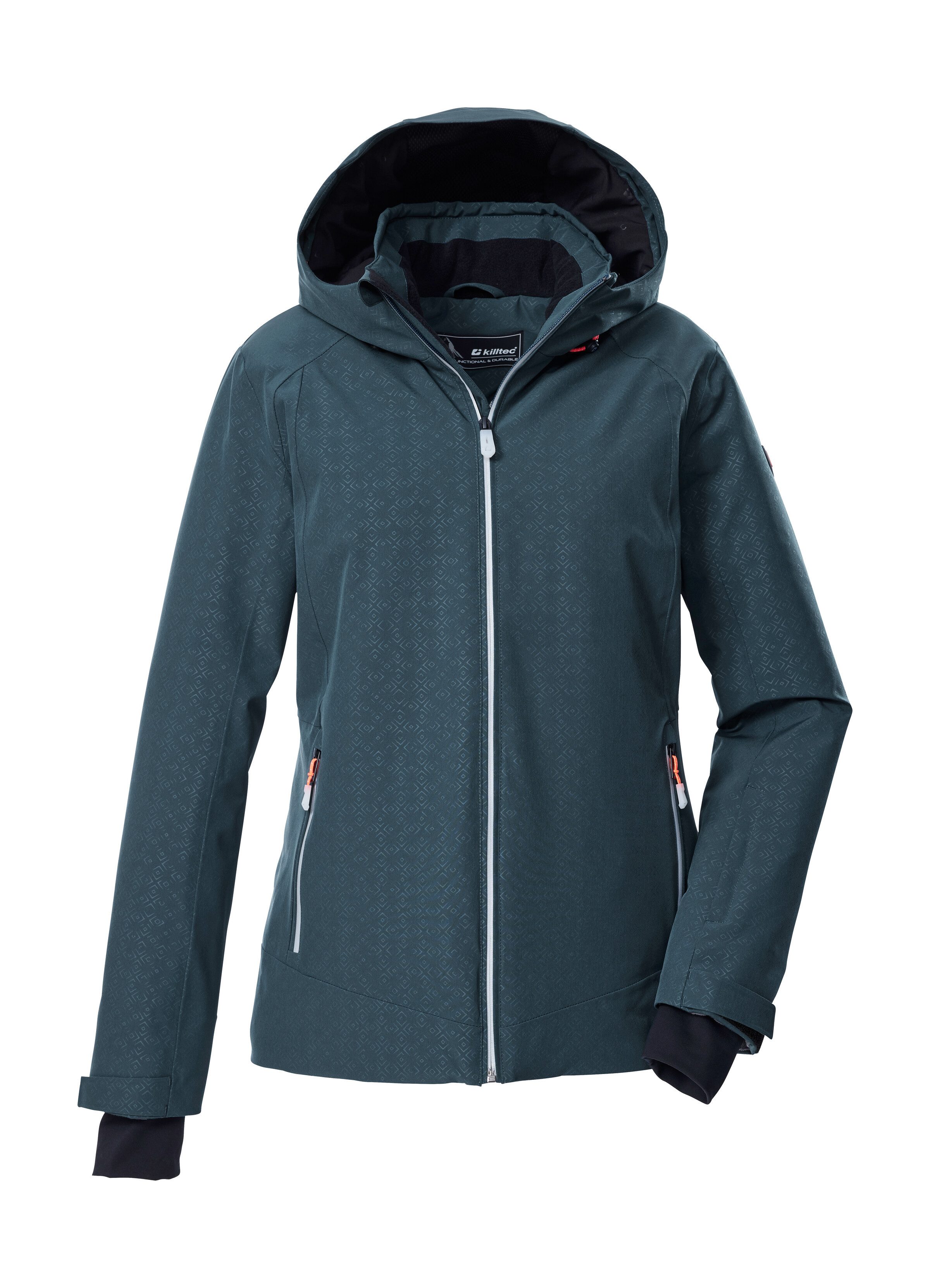 Killtec Skijacke KSW 33 WMN SKI JCKT Damen Skijacke: wasserdicht, atmungsaktiv, verstellbar, PFAs-frei
