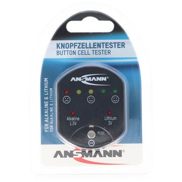 ANSMANN AG Batterietester für Alkaline und Lithium Knopfzellen, der Knopfzellent Batterie