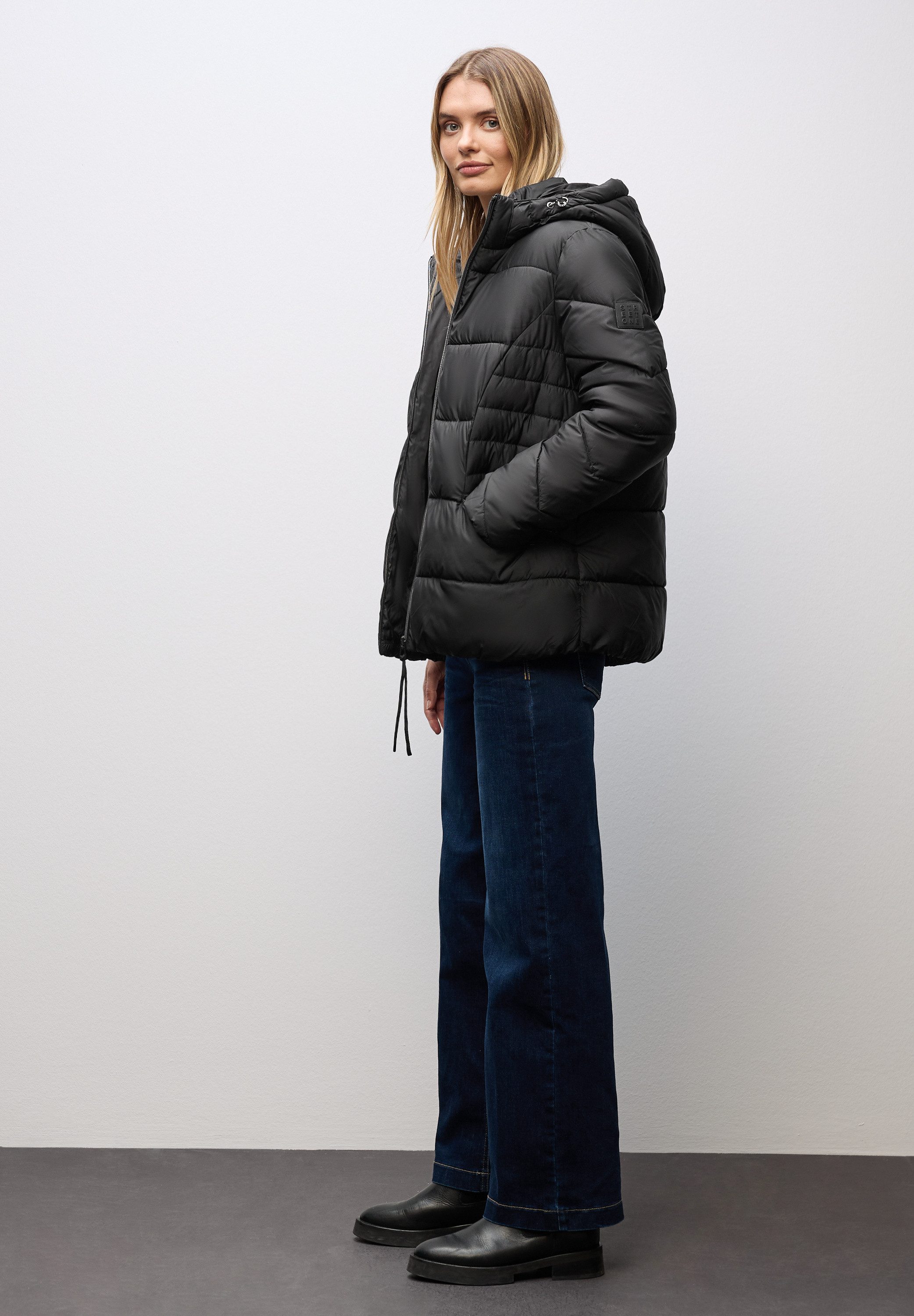 STREET ONE Steppjacke mit Kapuze