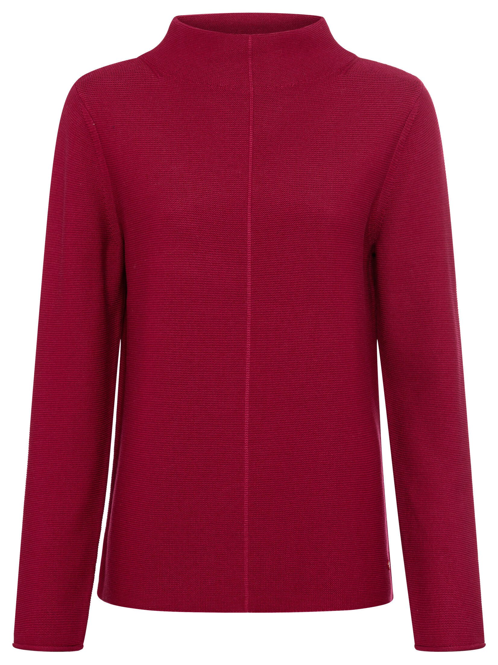 Olsen Stehkragenpullover mit Stehkragen, Mit langen Ärmeln