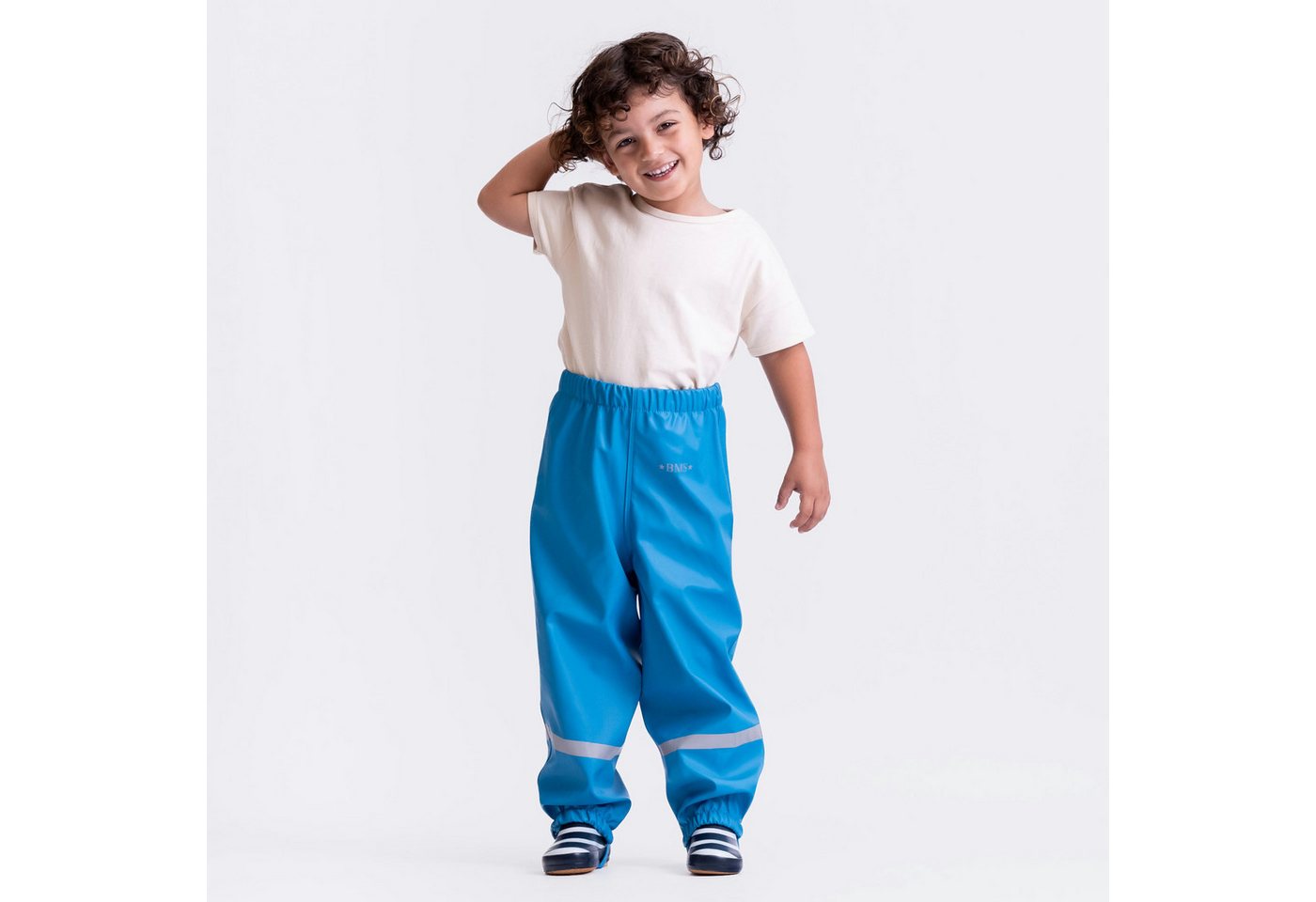 BMS Regen- und Matschhose BMS Regenbundhose für Kinder 100% wasserdicht ideal für den Waldkindergarten