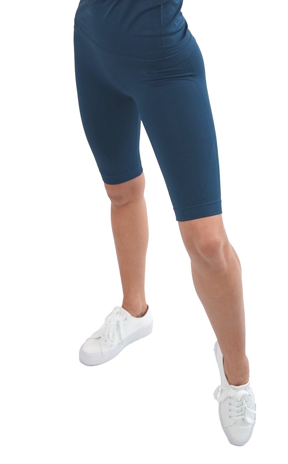 Stark Soul® Sporthose Radler Shorts, High waist aus angenehmen Stretchmaterial