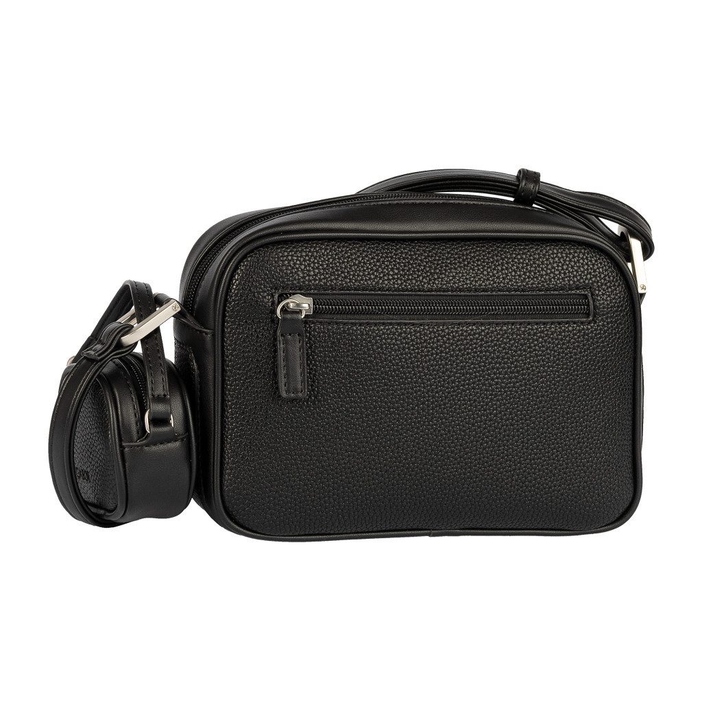 Gabor Handtasche Devika (Set, 2-tlg., Mini-Taschenanhänger), runde Formen sowie dekorative Seitenakzente mit Mini-Taschenanhänger