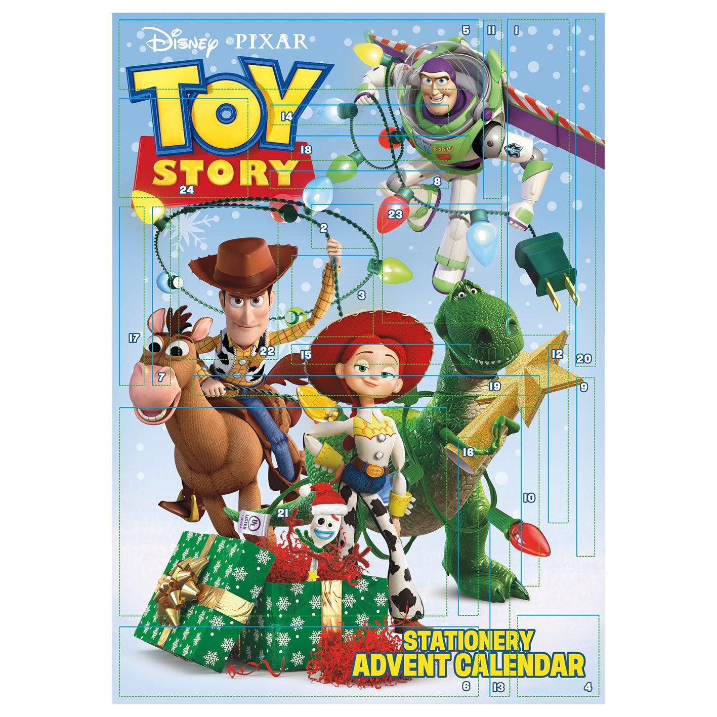 Wandkalender Adventskalender - Toy Story - 24 Überraschungen