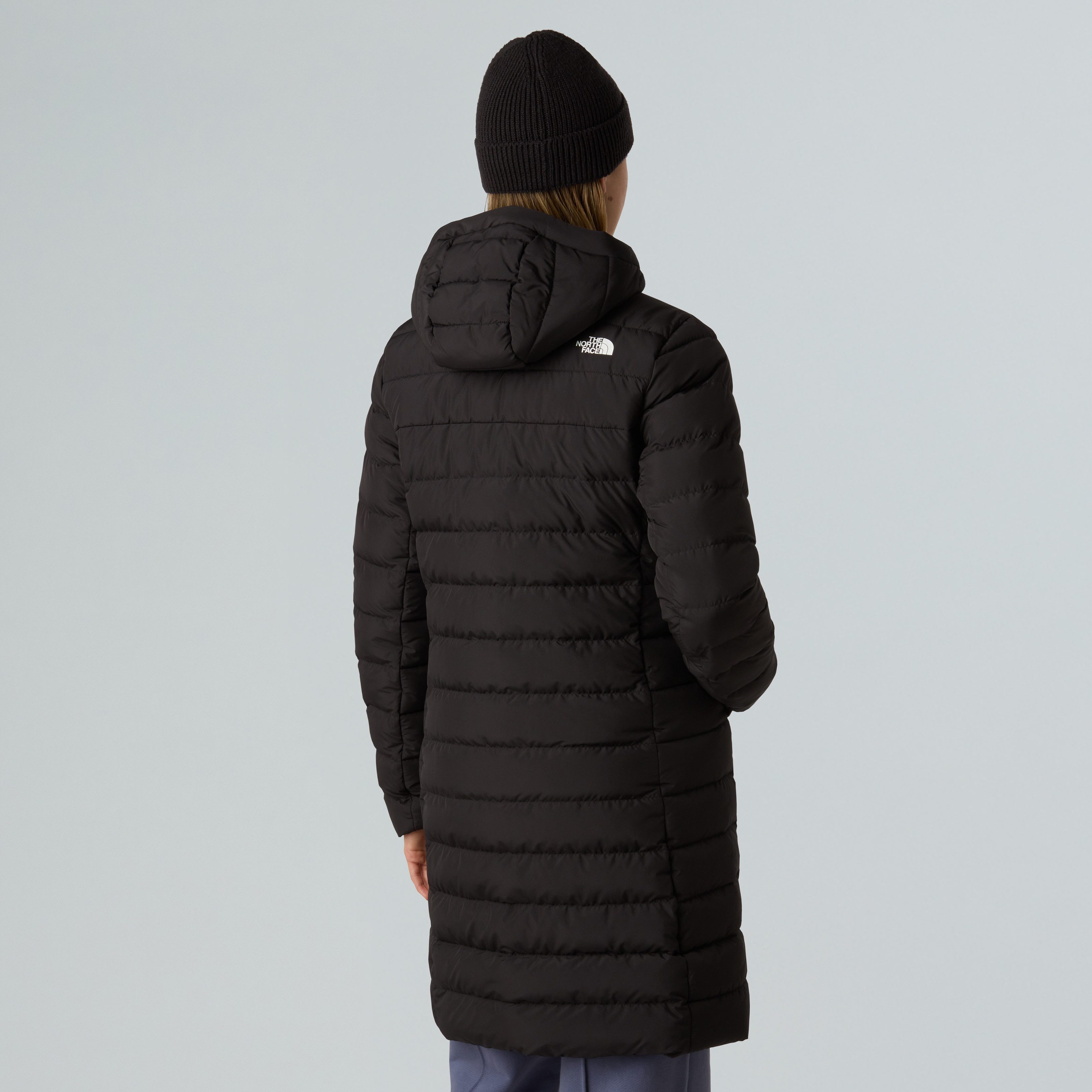 The North Face Steppmantel W ACONCAGUA PARKA mit Daunenfüllung, mit gefütterter Kapuze und Kordelzug, winddicht