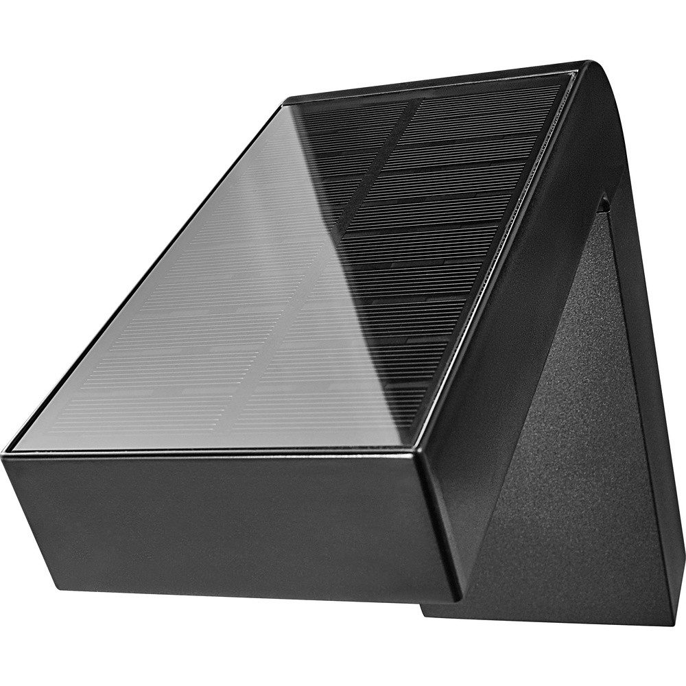 Nordlux Gartenleuchte Nordlux 2118231003 Alya Solar-Außenwandleuchte LED 5 W Schwarz