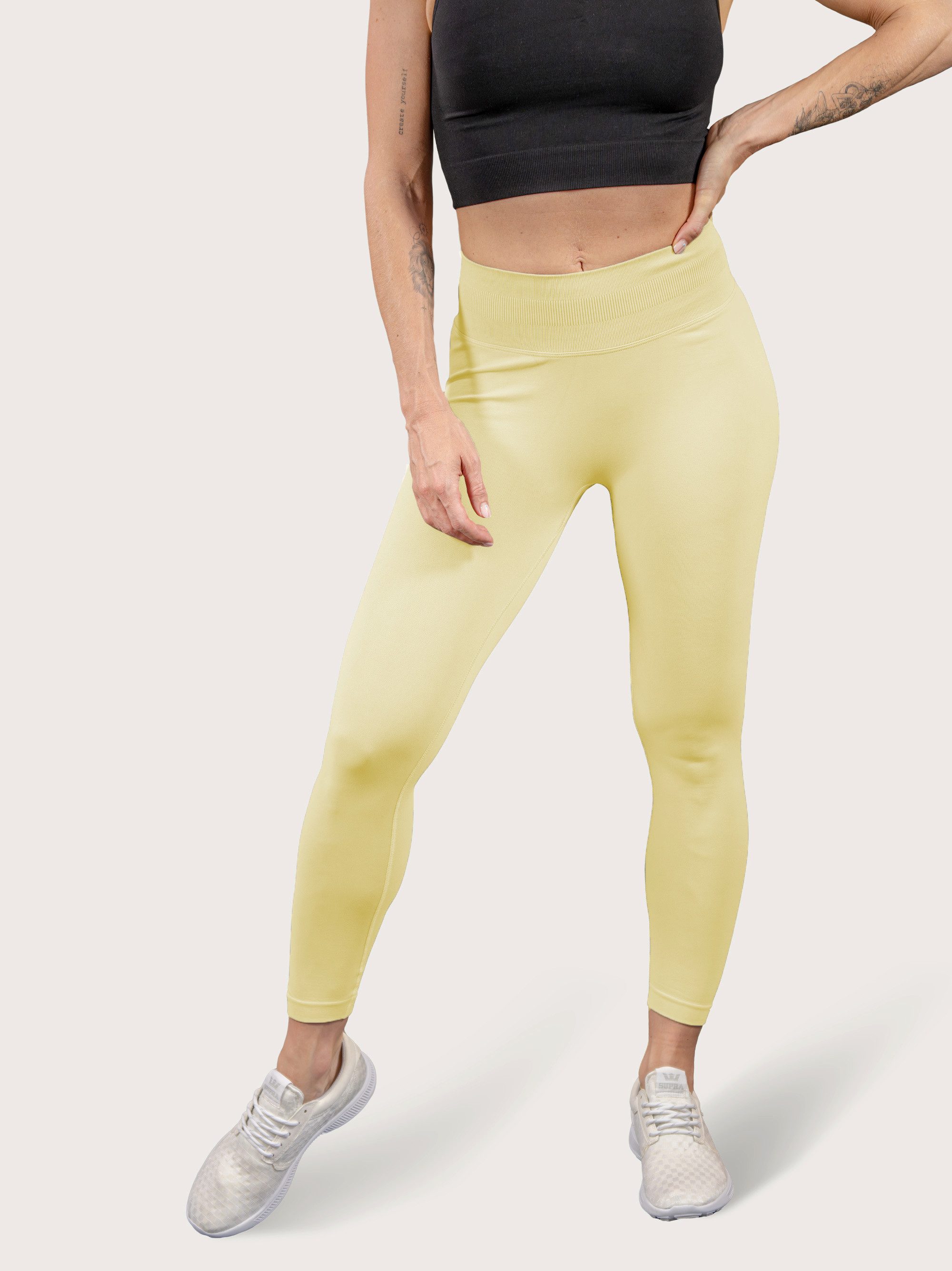Strammer Max Performance® Highwaist Leggings Premium Scrunch Leggings