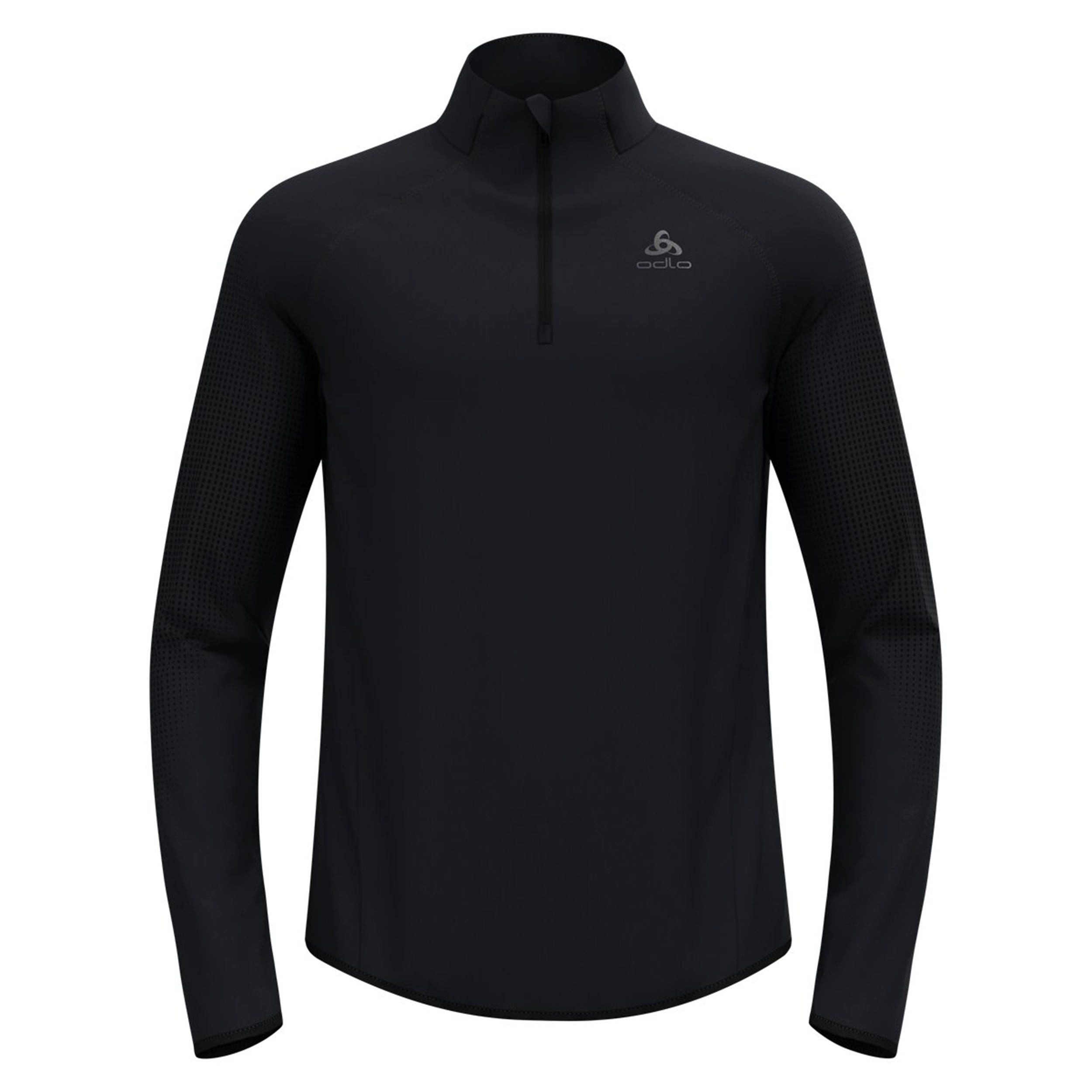 Odlo Laufshirt Zeroweight Warm Mid Layer 1/2 Zip