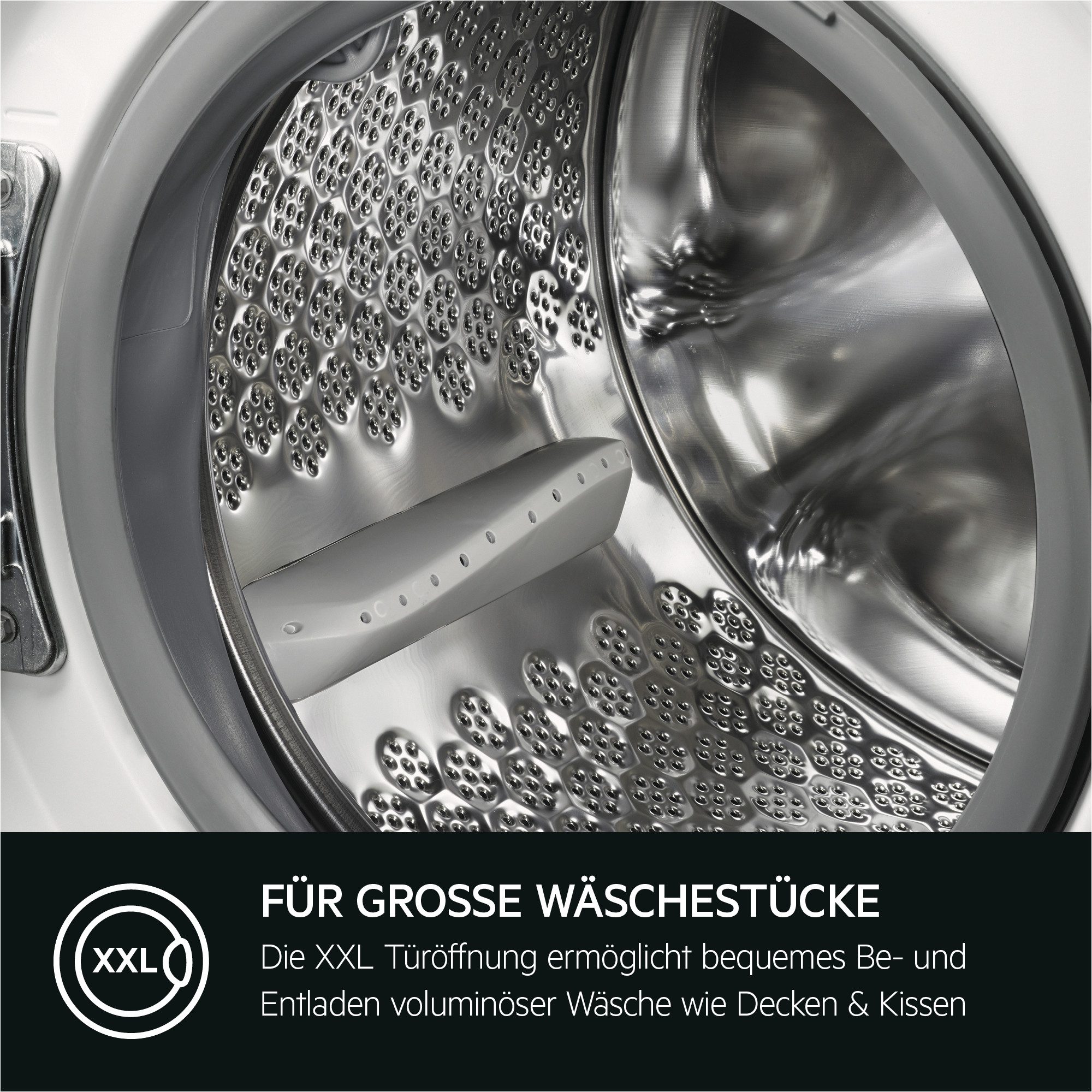 AEG Waschtrockner 7000 ProSteam® LWR7F65605, 10 kg, 6 kg, 1600 U/min, ProSteam®: Auffrischen mit Dampf statt Waschen und 96 % Wasser sparen