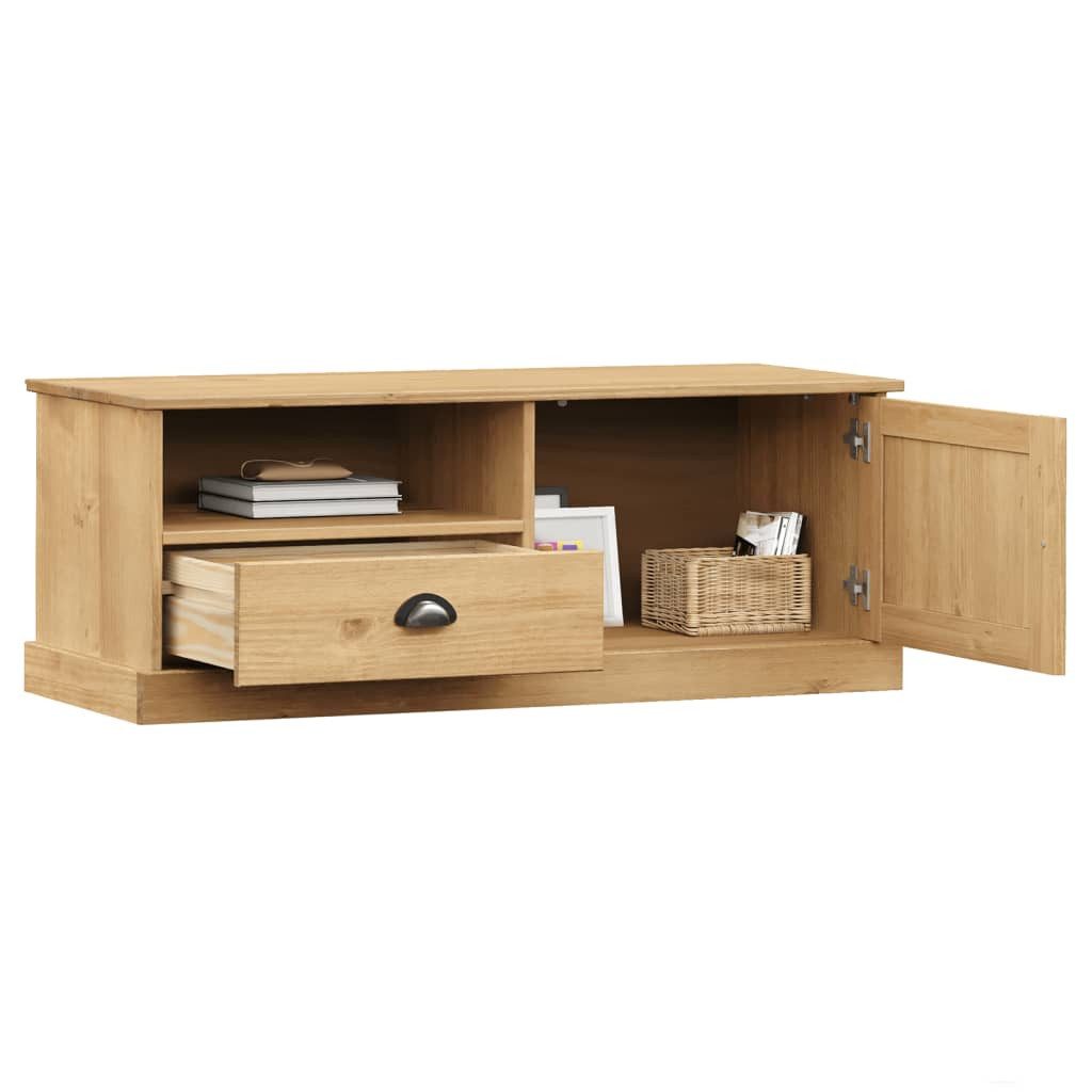 vidaXL TV-Schrank TV-Schrank VIGO 106x40x40 cm Massivholz Kiefer (1-St)