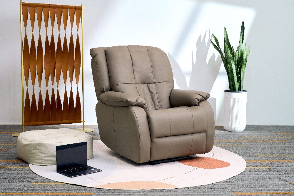 Happy Home Massagesessel Elektrischer Massagesessel, Produktgröße 970x 700x 1100 mm, braun