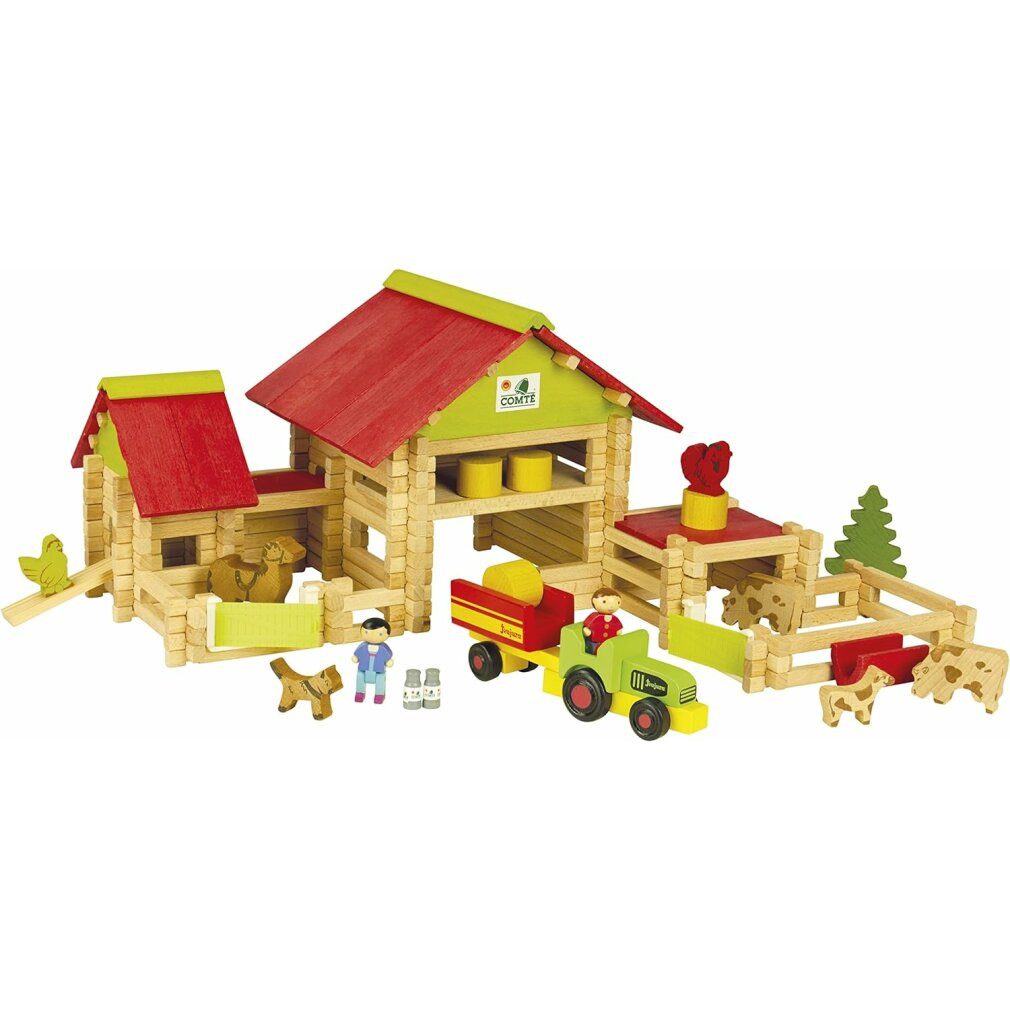 Jeujura Babypuppe Playset Large farm (220 Stücke)
