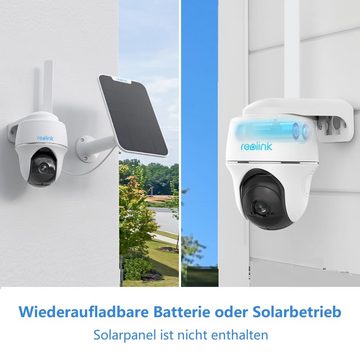 Reolink Go PT Plus 4MP 3G/4G LTE 355°/140° Schwenkbare PTZ Akku Überwachungskamera (Aussen, Innen, mit SIM-Kartenslot+32GB SD Karte,Intelligenter Erkennung,IR-Nachtsicht)