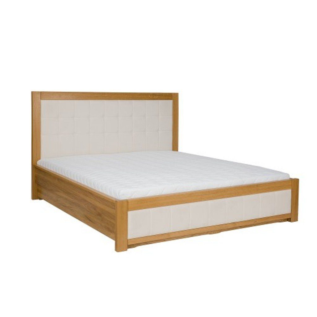 JVmoebel Holzbett, Doppel Schlafzimmer Massive Echtes Holz Betten