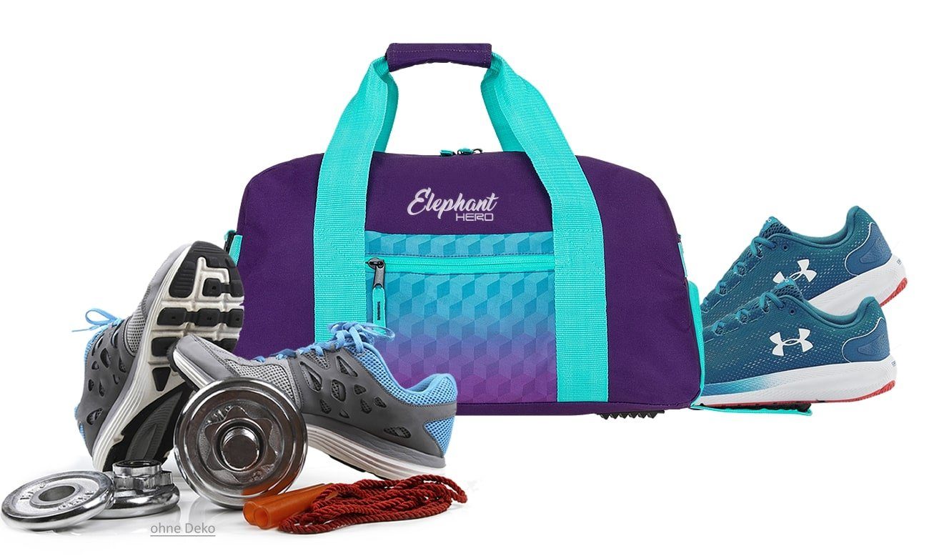 ELEPHANT Sporttasche Hero Signature Sporttaschen, Tasche mit Schuhfach, Schule + Trinkflasche