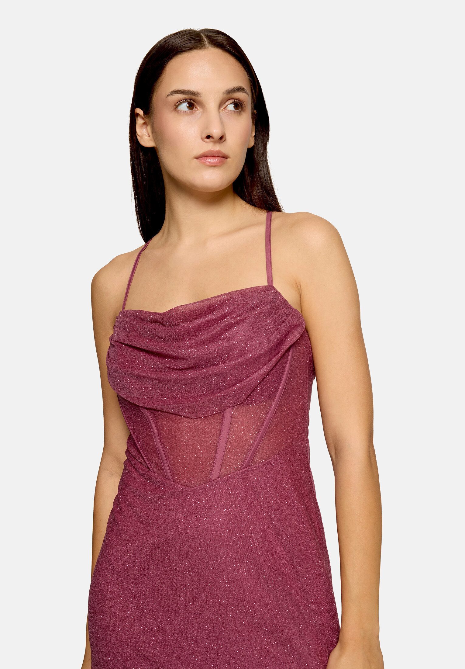 Vera Mont Abendkleid Damen im Glitzer-Look