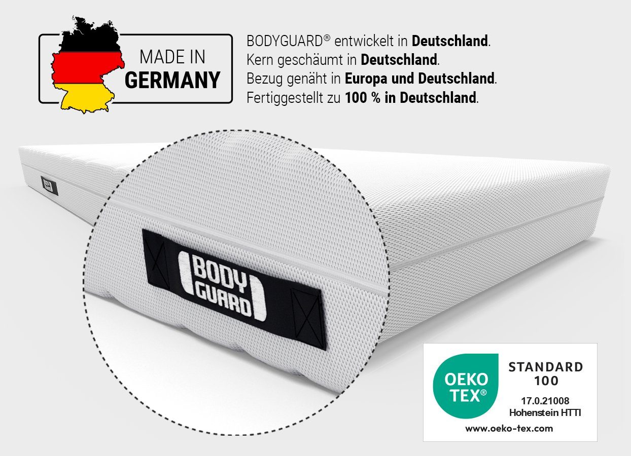 Kaltschaummatratze BODYGUARD Anti-Kartell-Matratze, bett1.de, 18.5 cm günstig online kaufen