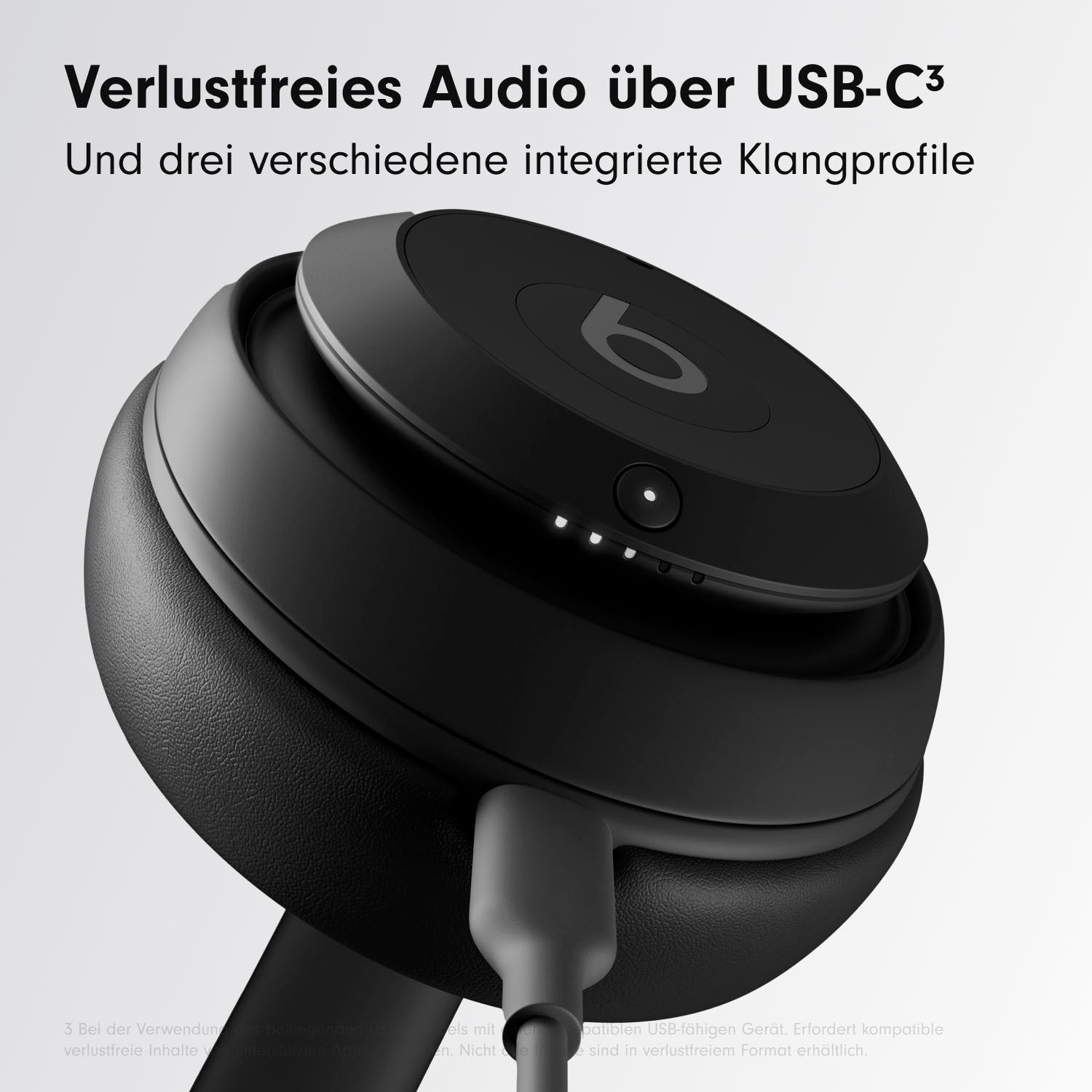 Beats by Dr. Dre Studio Pro Kopfhörer (Active Noise Cancelling (ANC), Rauschunterdrückung, kompatibel mit Siri, Siri, Bluetooth)