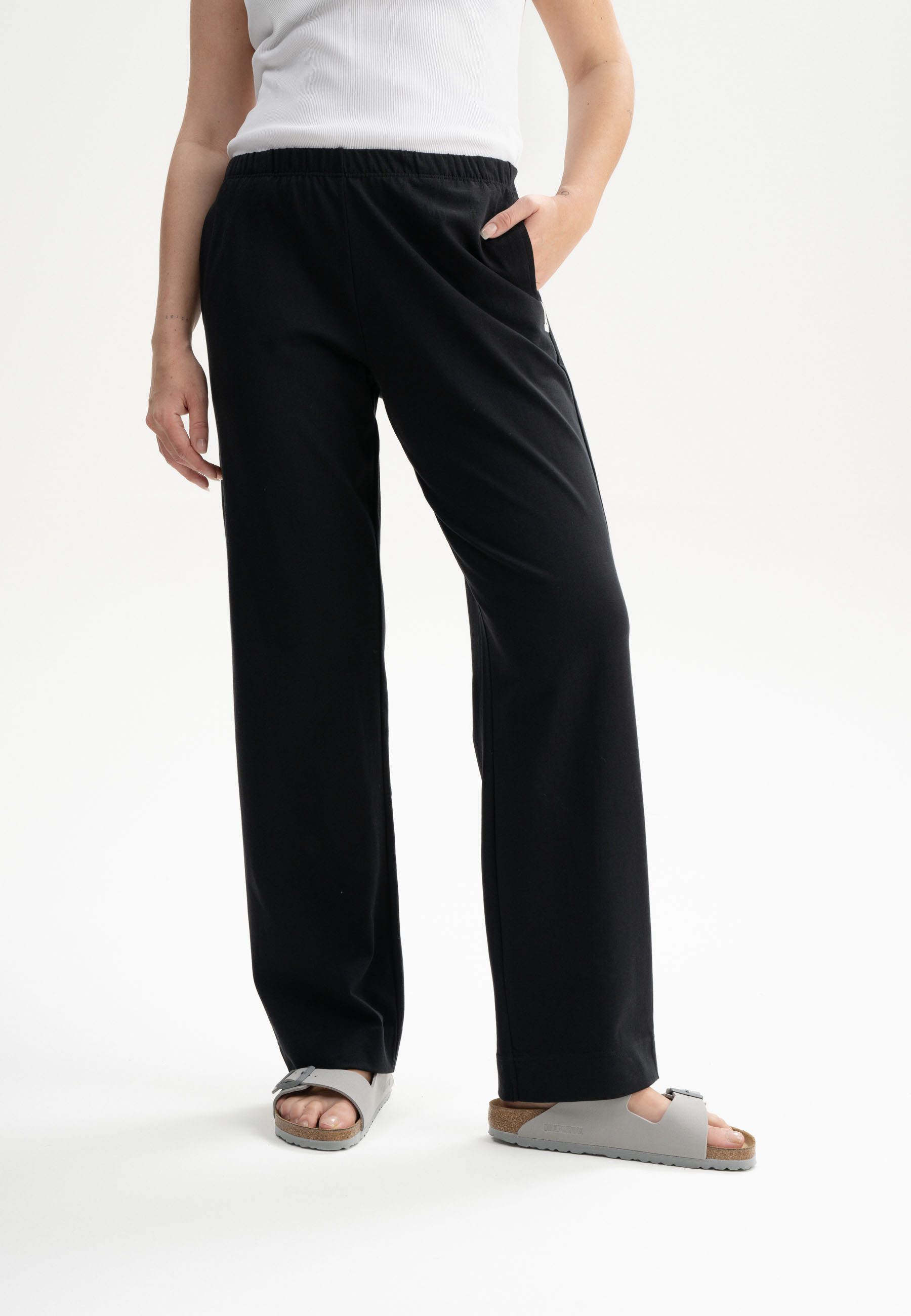 Cargohose Jersey Lounge Hose Style KIRANI