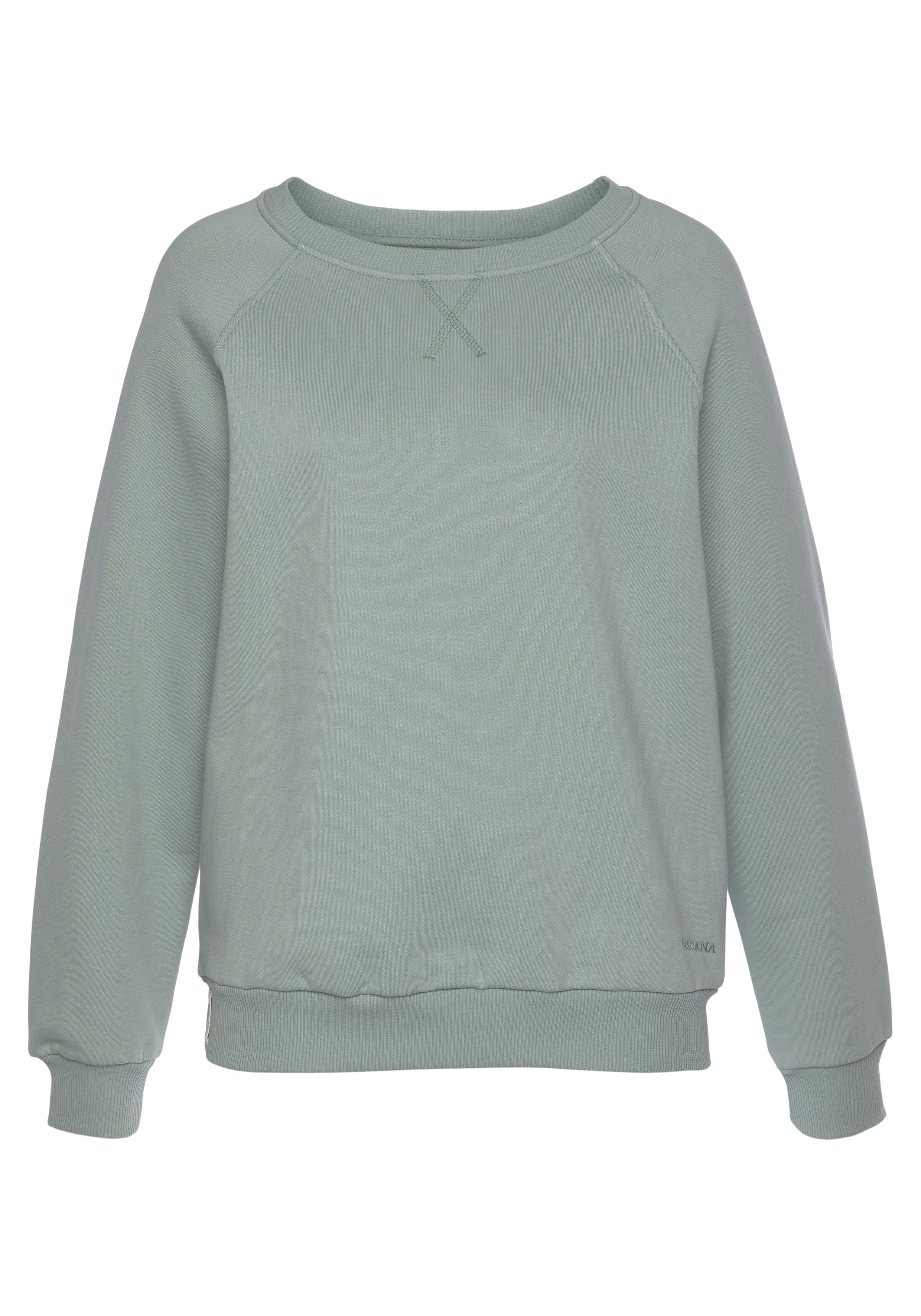 LASCANA Sweatshirt aus organischer Baumwolle, Loungewear – Bild 2 von 5